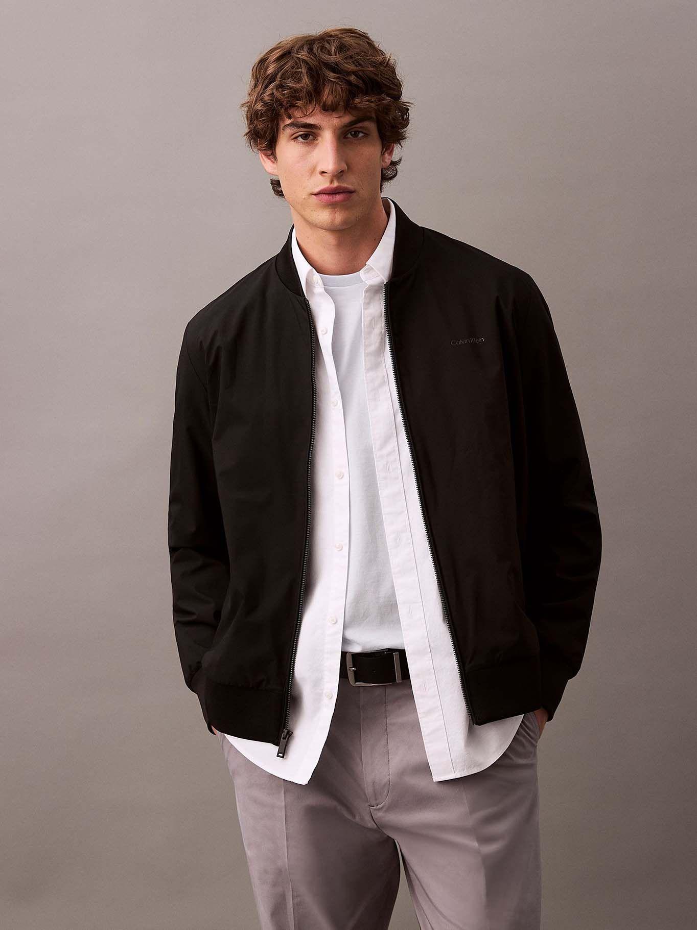 Chaqueta Bomber Matte Negro Calvin Klein-3