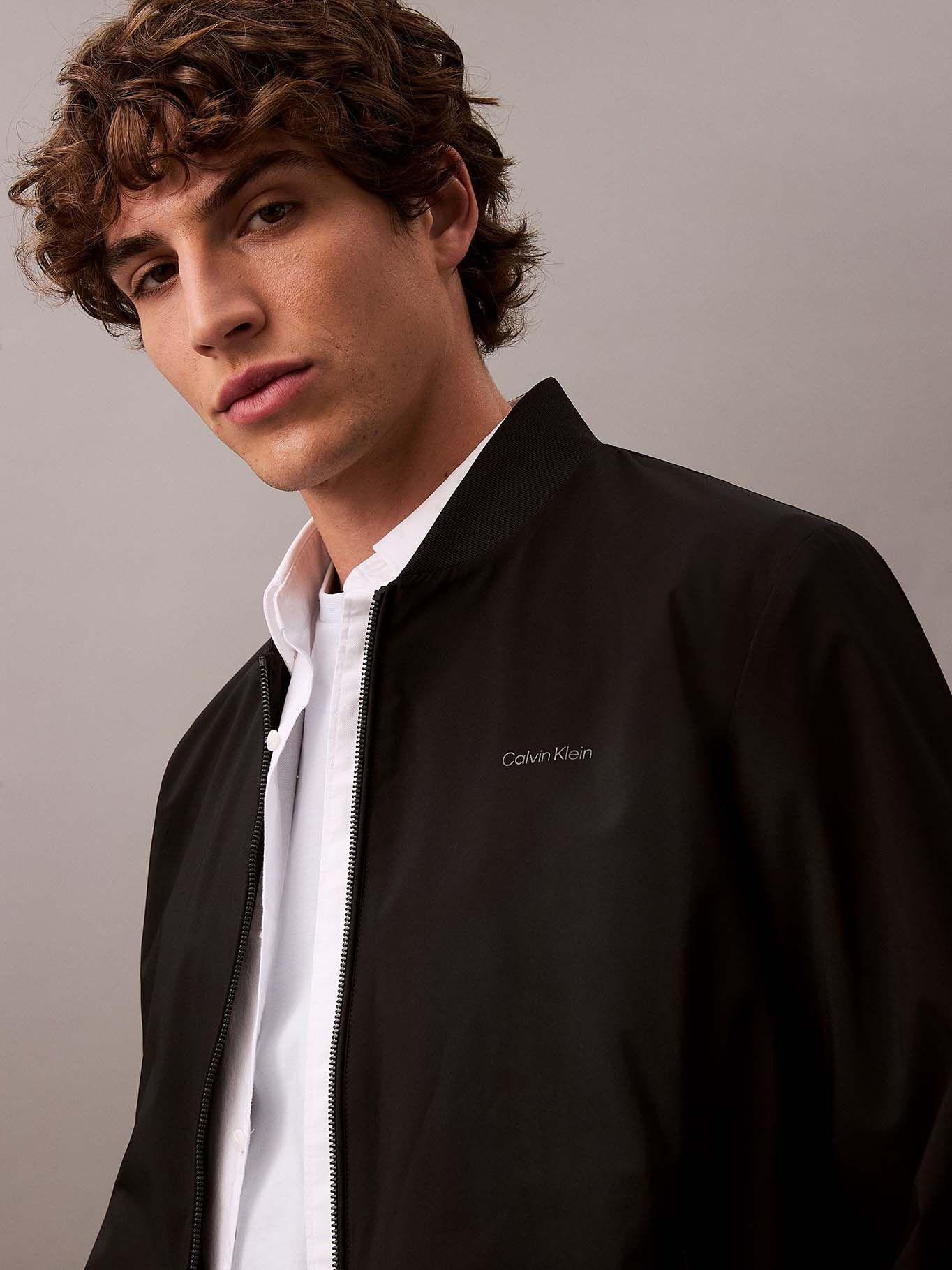 Chaqueta Bomber Matte Negro Calvin Klein-4