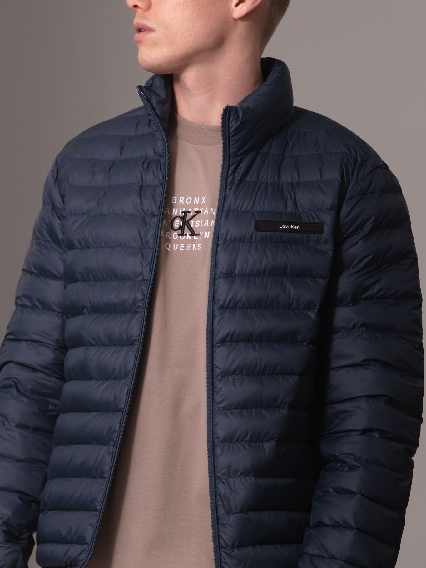 Parka Quilt Azul Calvin Klein-4