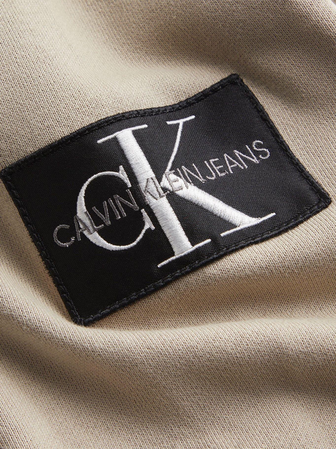 Polerón Monogram Beige Calvin Klein-4