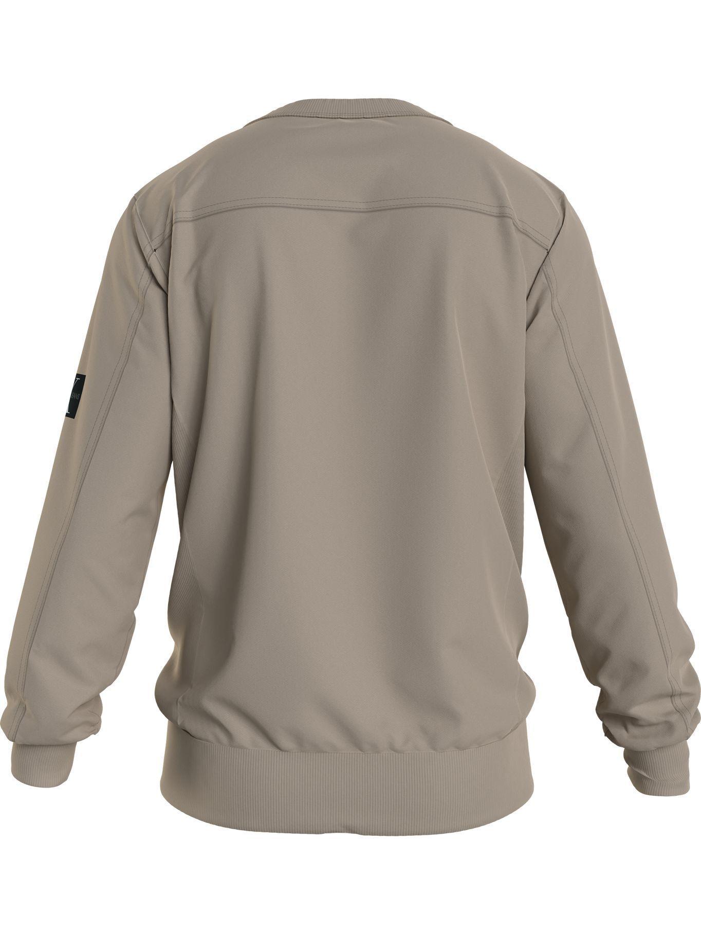 Polerón Monogram Beige Calvin Klein-1