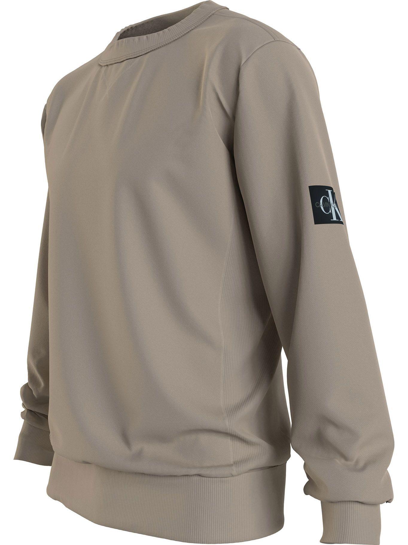 Polerón Monogram Beige Calvin Klein-2