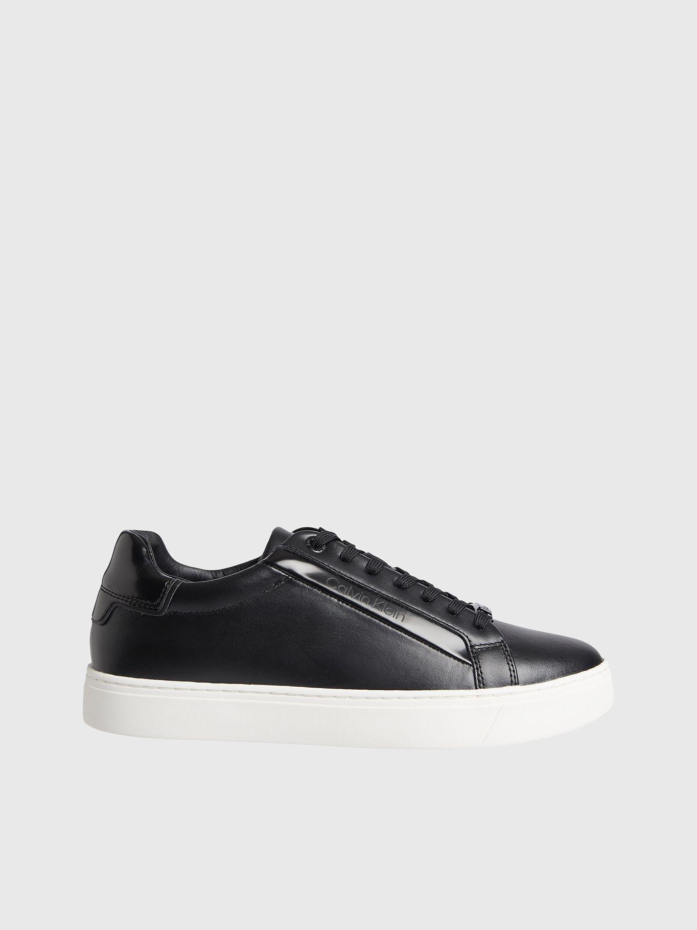 Zapatilla Logo Cupsole Lace Up Negro Calvin Klein-4