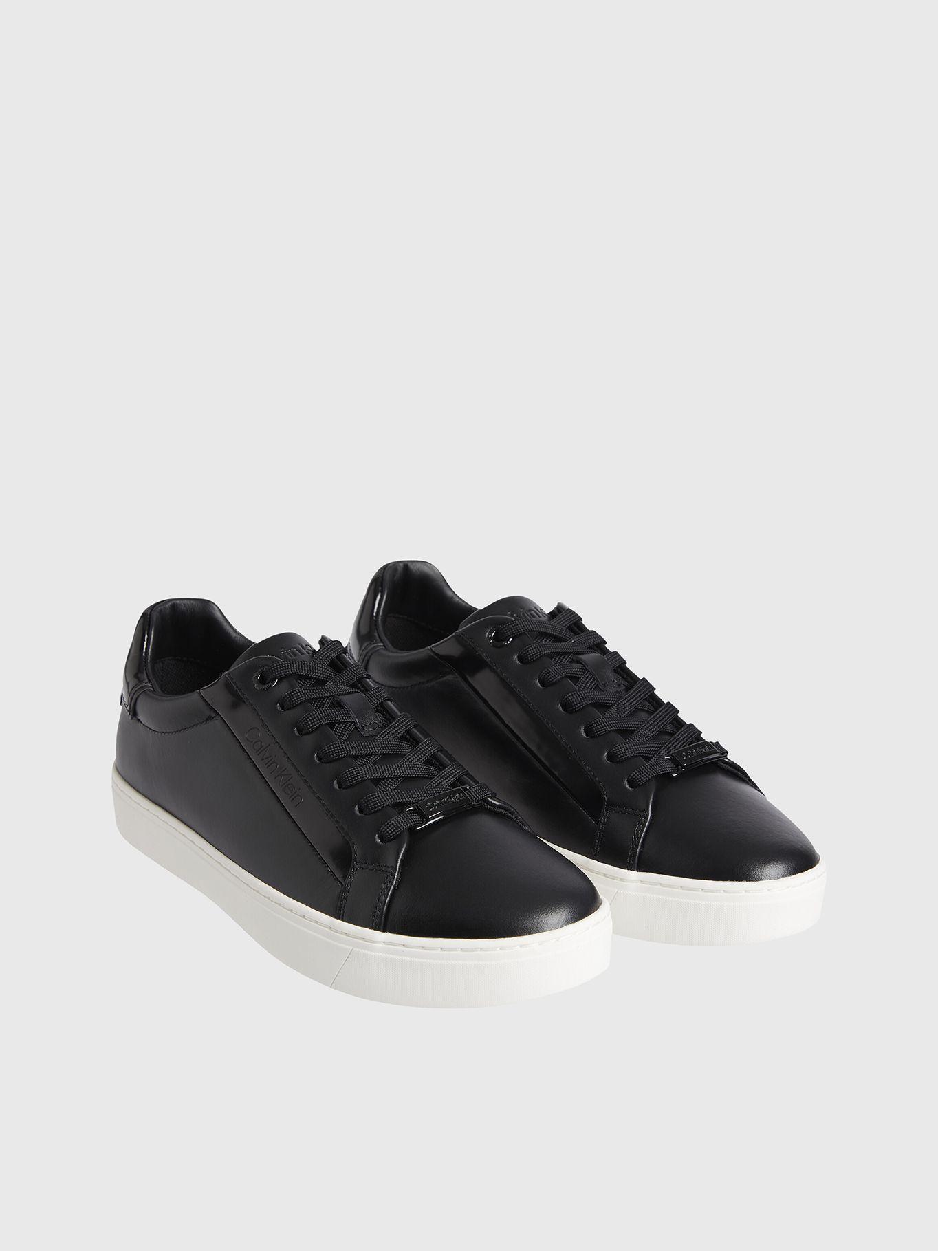 Zapatilla Logo Cupsole Lace Up Negro Calvin Klein-0