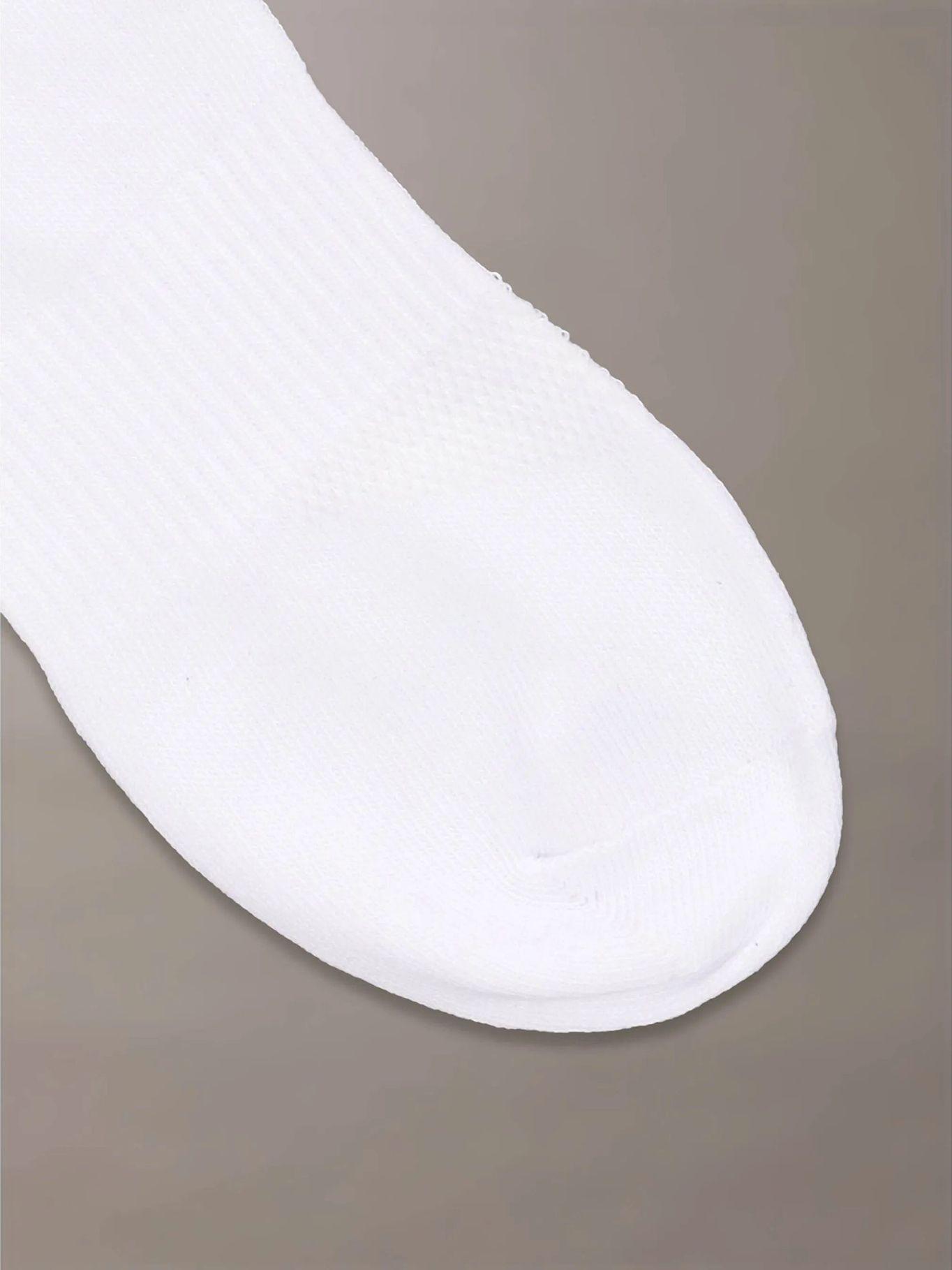 Pack 6 Calcetines  Flat Knit Blanco Calvin Klein-3