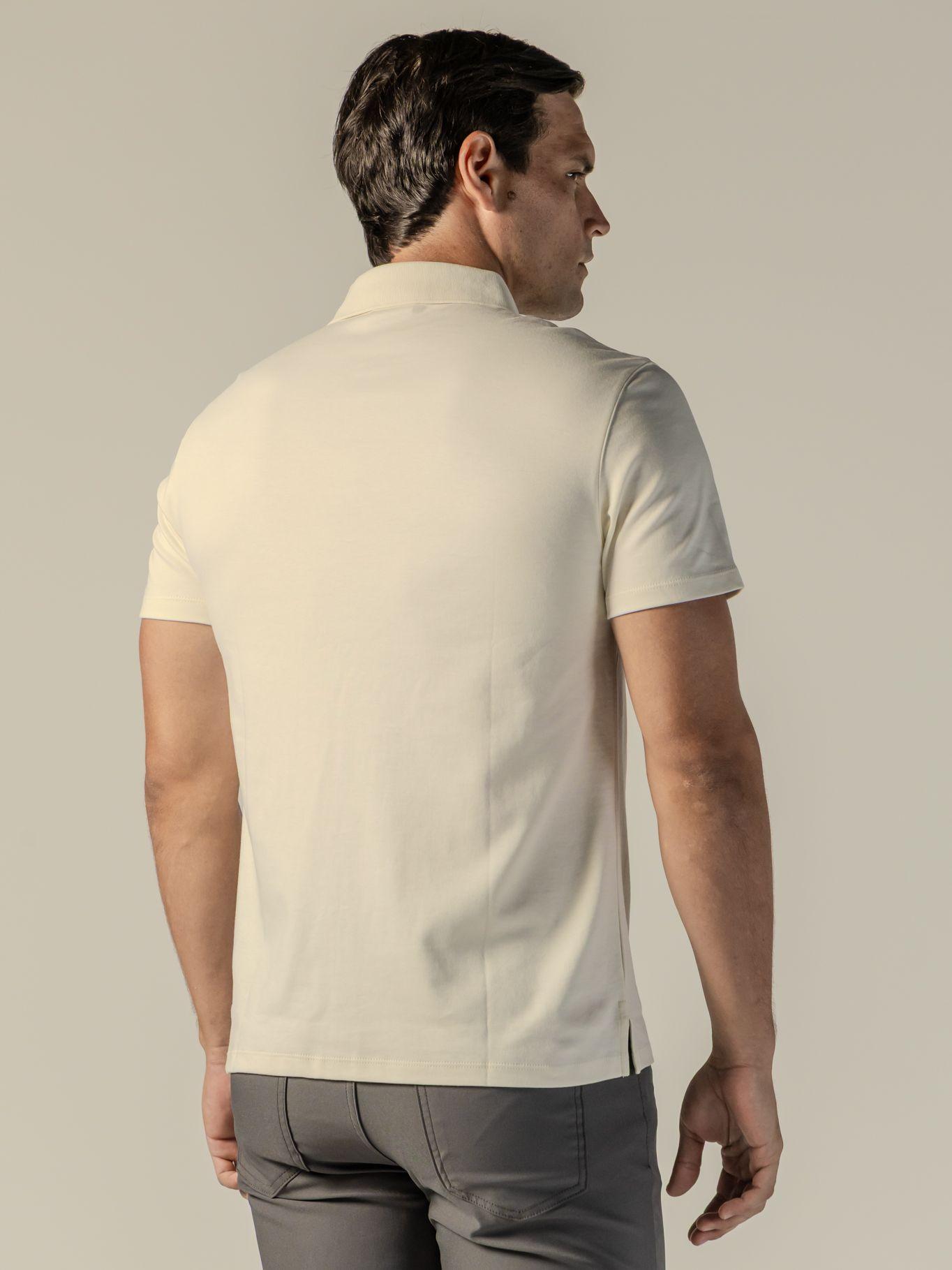 Polo de Mini Monograma Blanco Calvin Klein-3