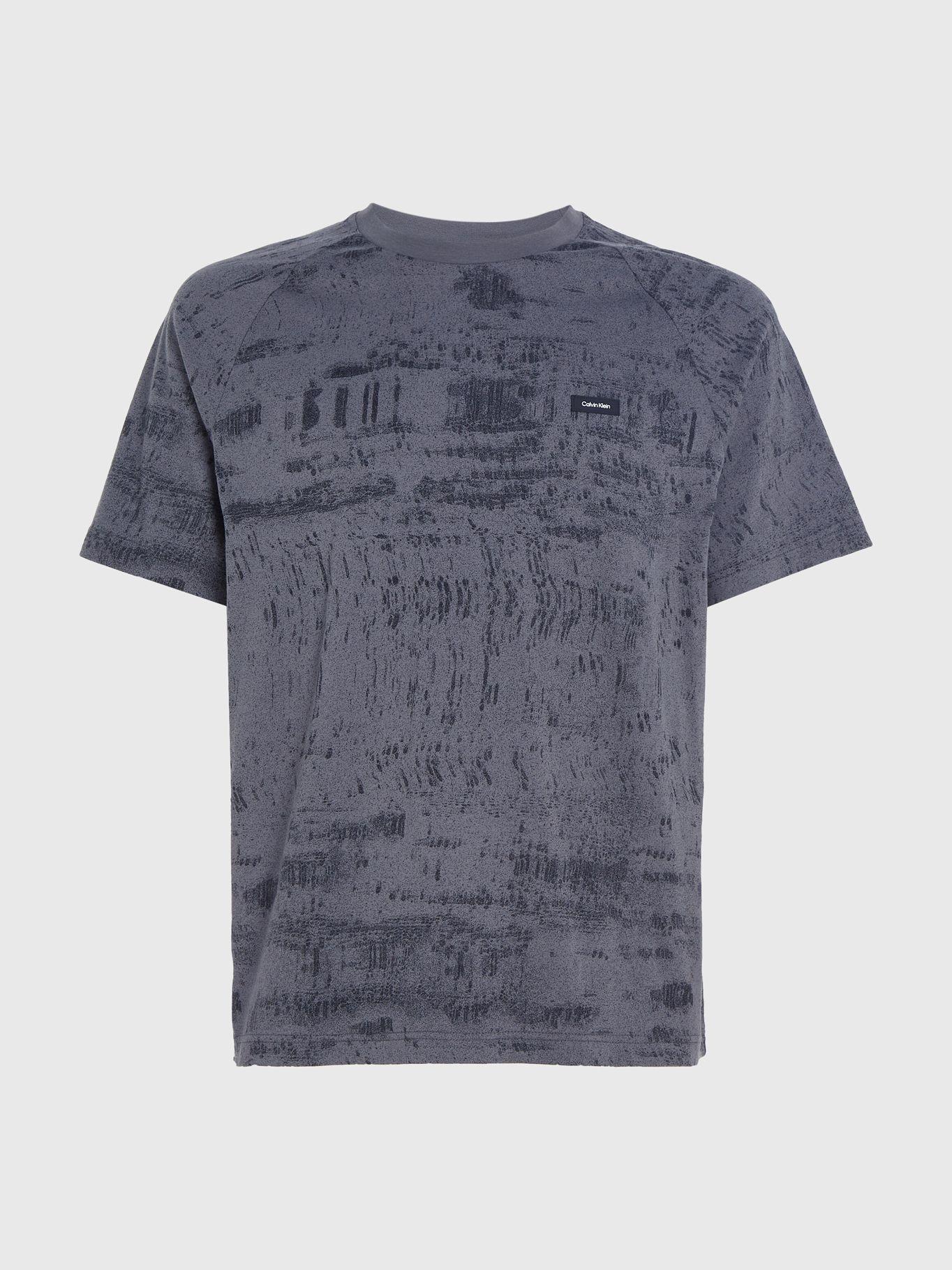 Polera Concrete Aop  Gris Calvin Klein-4