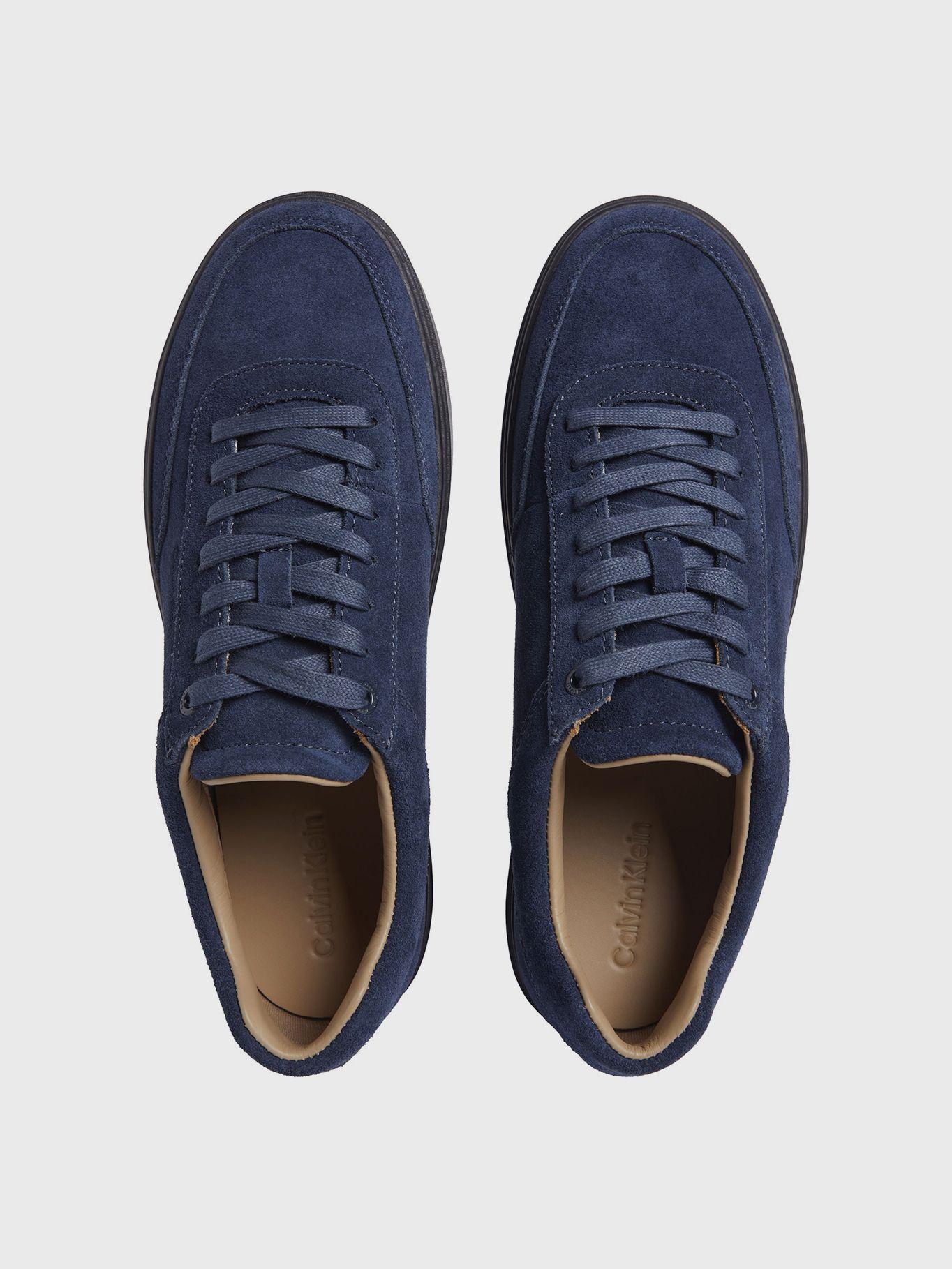 Zapatillas Lace Up Suede Azul Calvin Klein-2