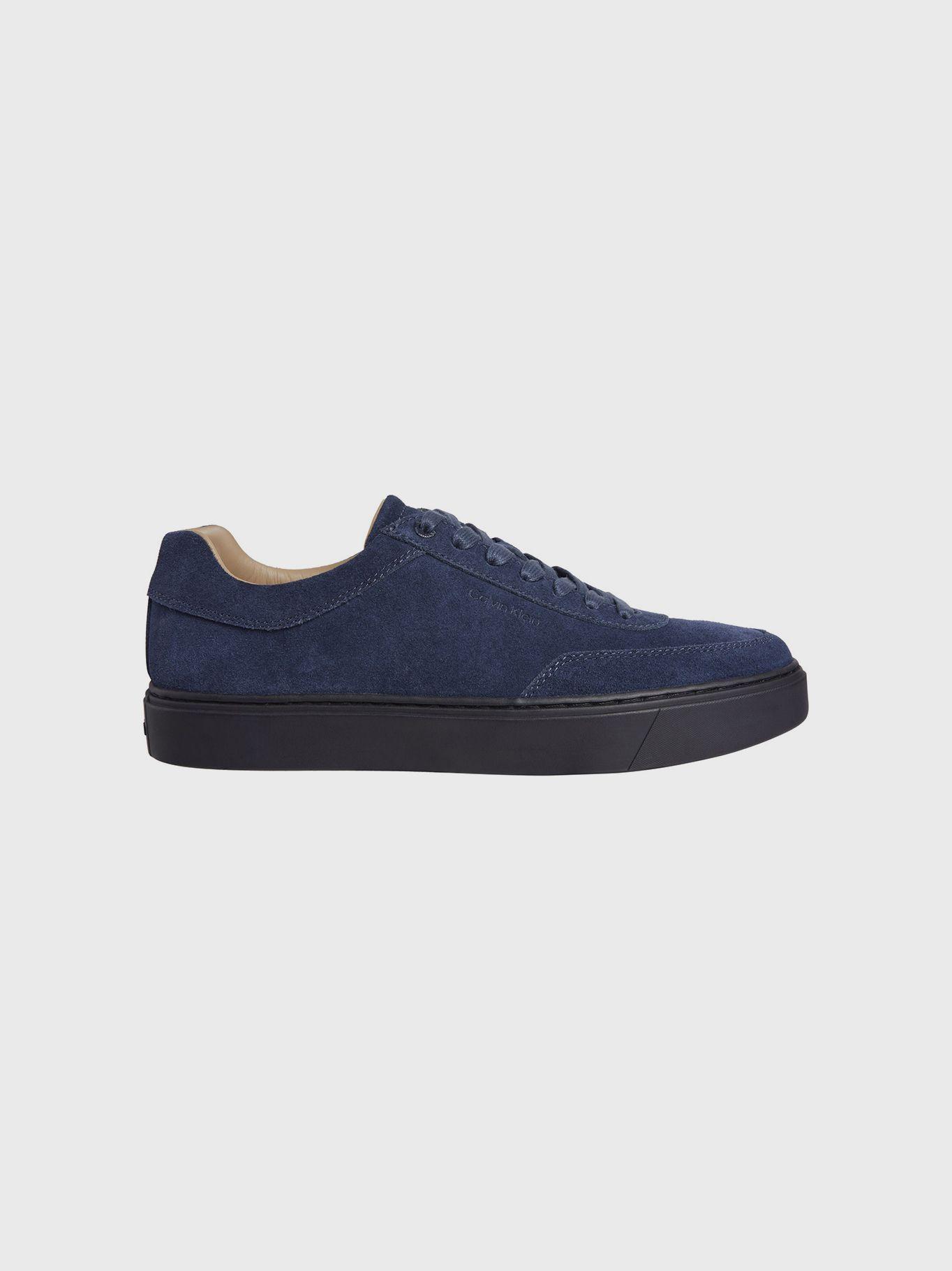 Zapatillas Lace Up Suede Azul Calvin Klein-4