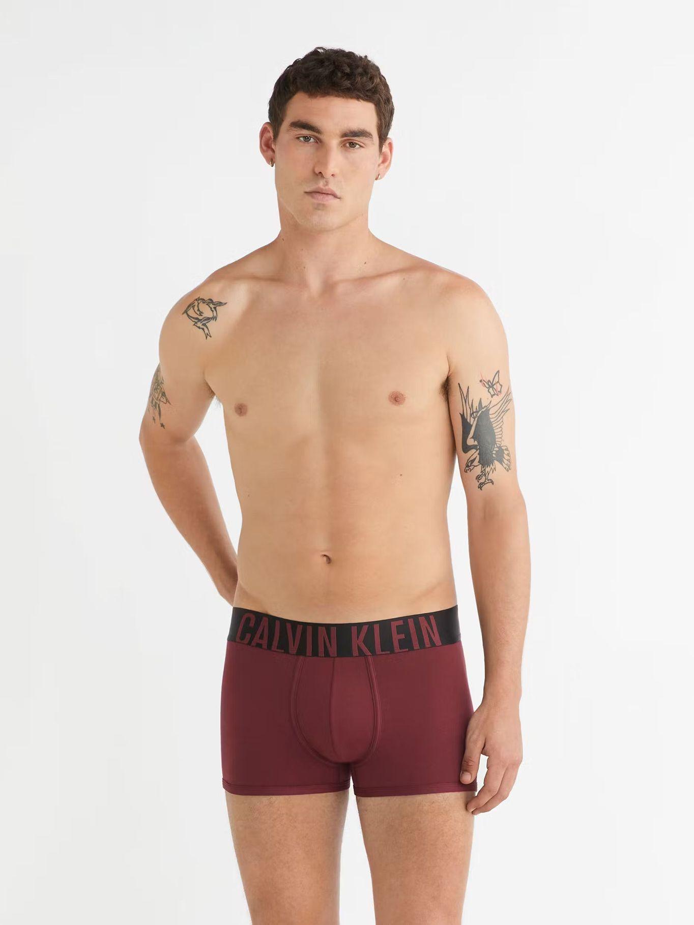 Pack 3 Bóxers Trunk Intense Power Azul Calvin Klein-1