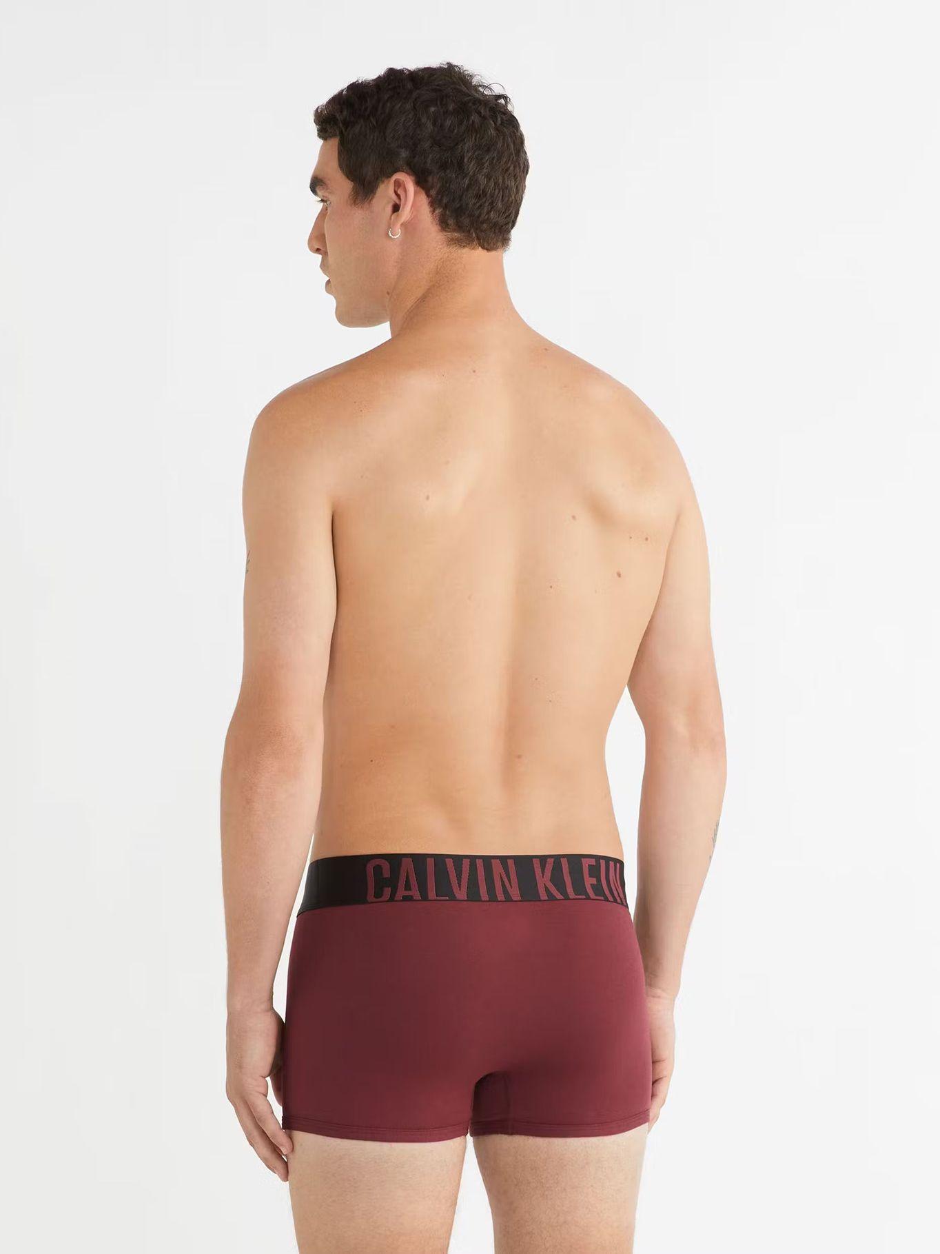 Pack 3 Bóxers Trunk Intense Power Azul Calvin Klein-2
