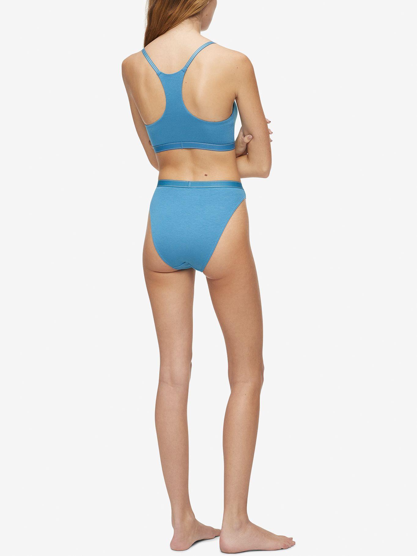 Bralette Unlined Azul Calvin Klein-2