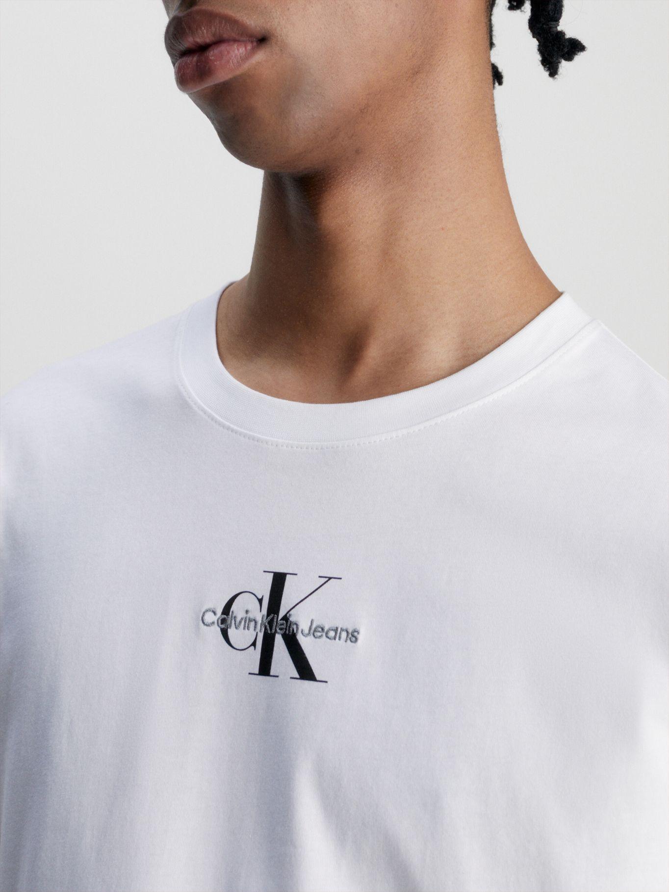 Polera Monologo Regular Blanco Calvin Klein-3