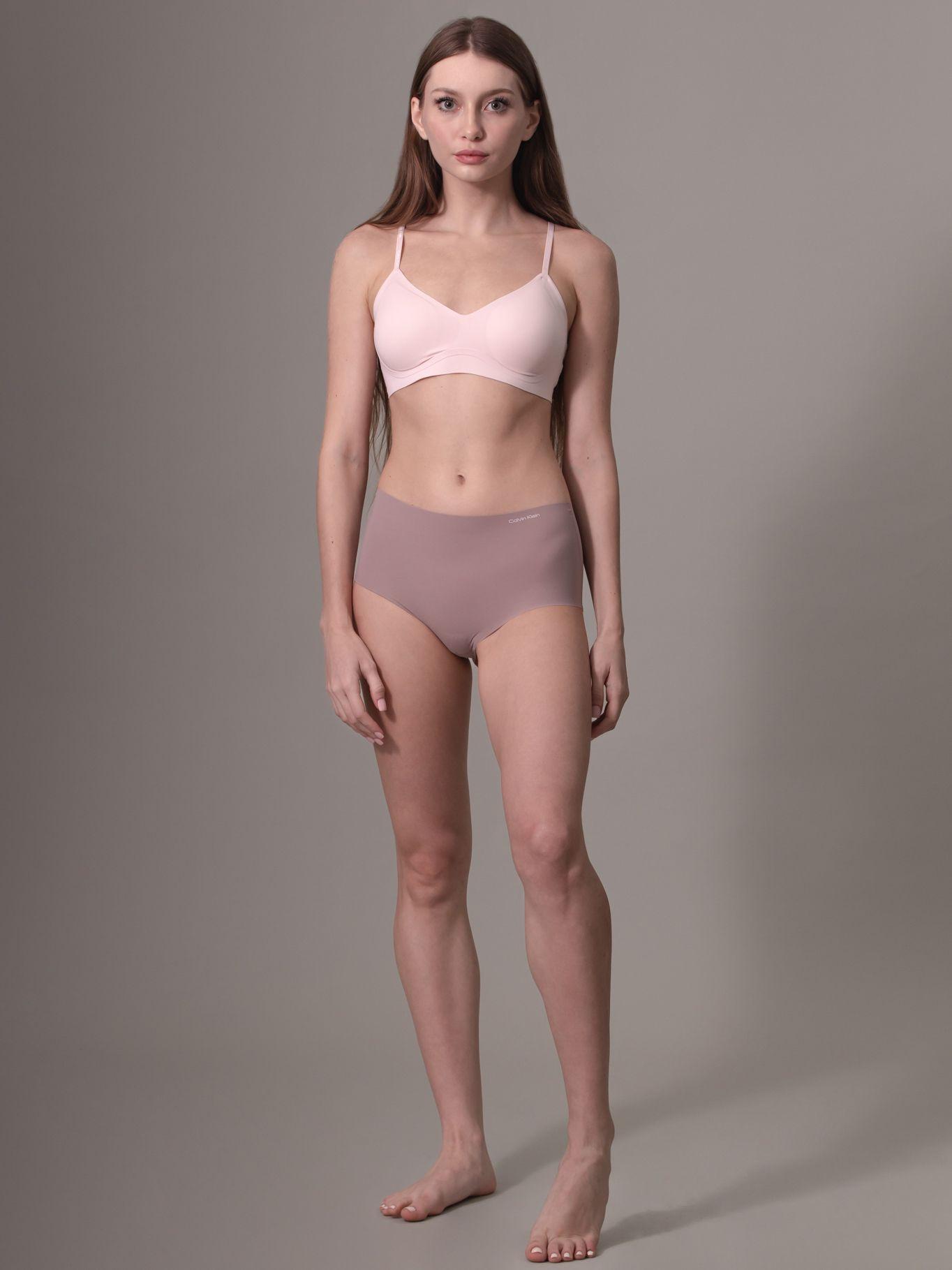 Calzón Hipster Alto Invisible 632 Beige Calvin Klein-1