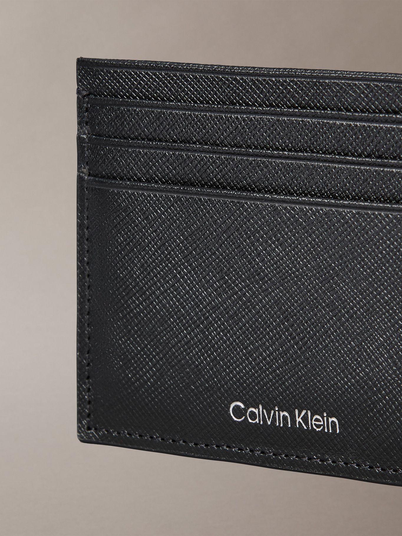 Tarjetero Refined Negro Calvin Klein-2