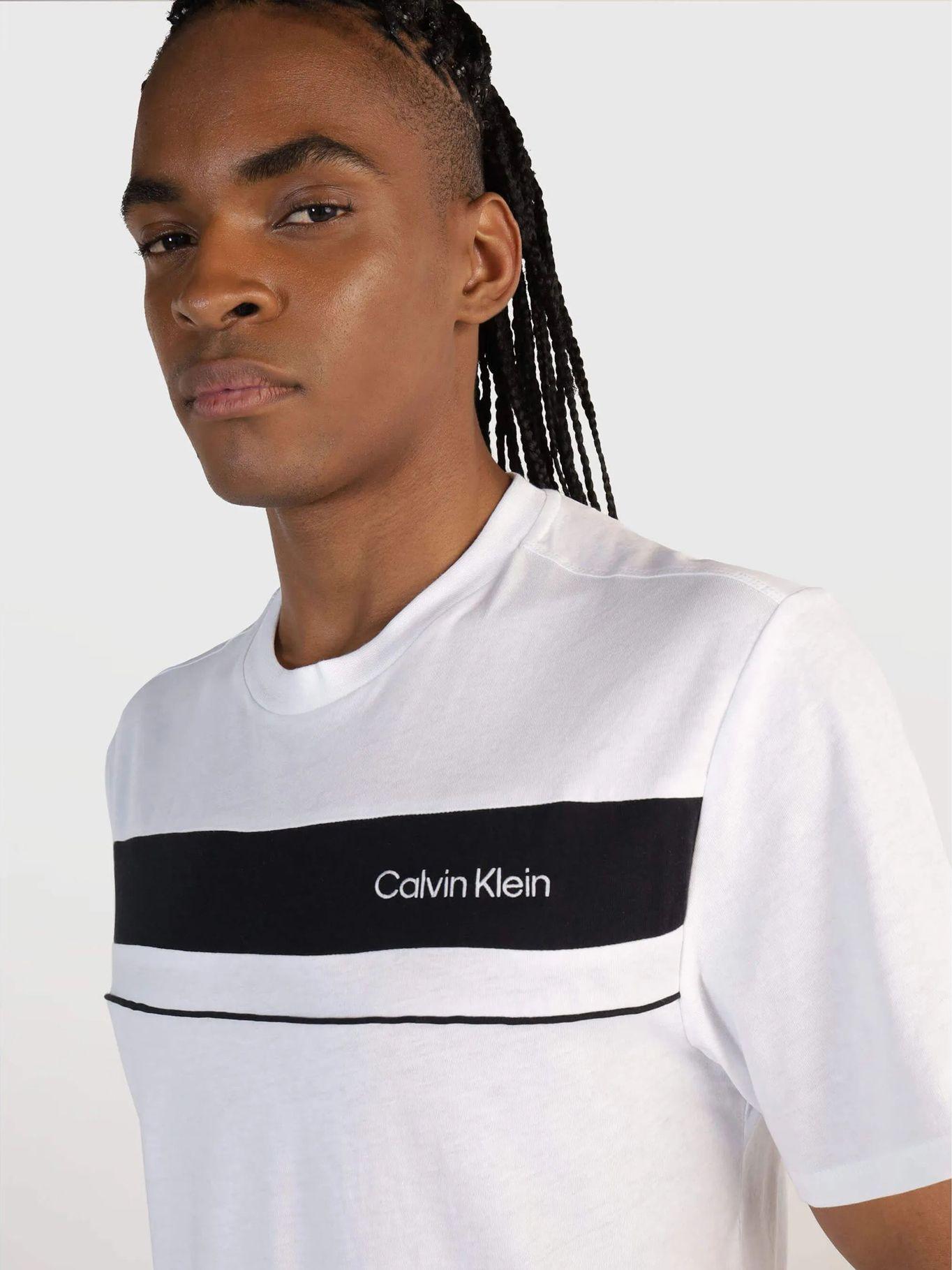 Polera Standard Logo Blanco Calvin Klein-3