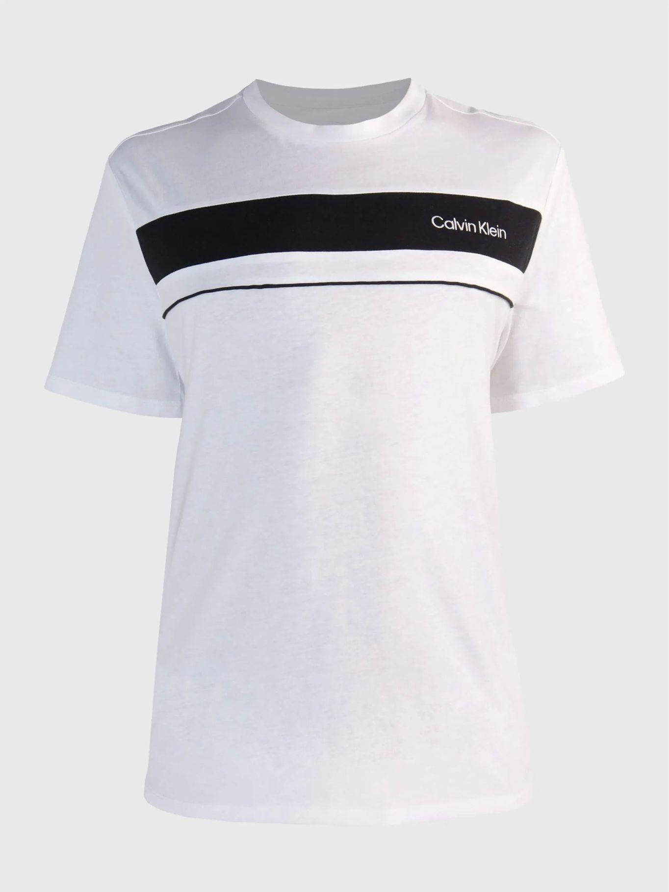 Polera Standard Logo Blanco Calvin Klein-4