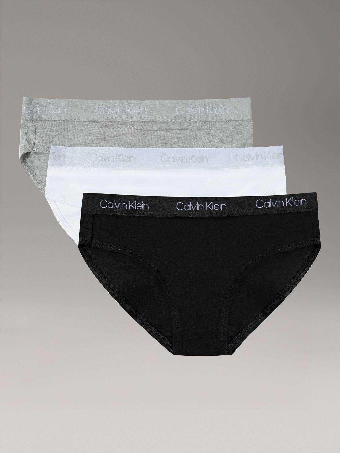 Pack 3 Calzones Bikini Con Logo Multicolor Calvin Klein-0