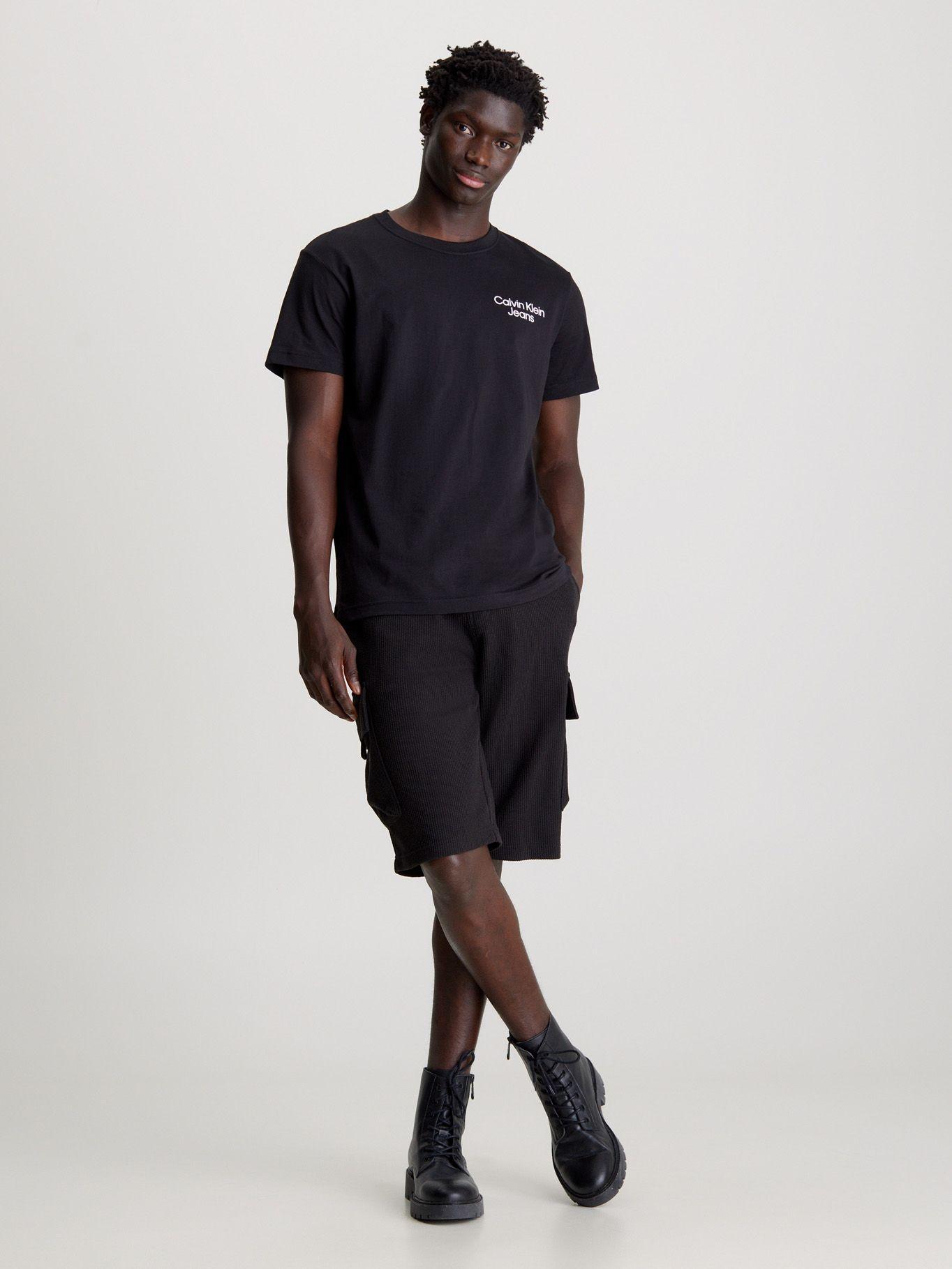 Polera Eclipse Graphic Negro Calvin Klein-1