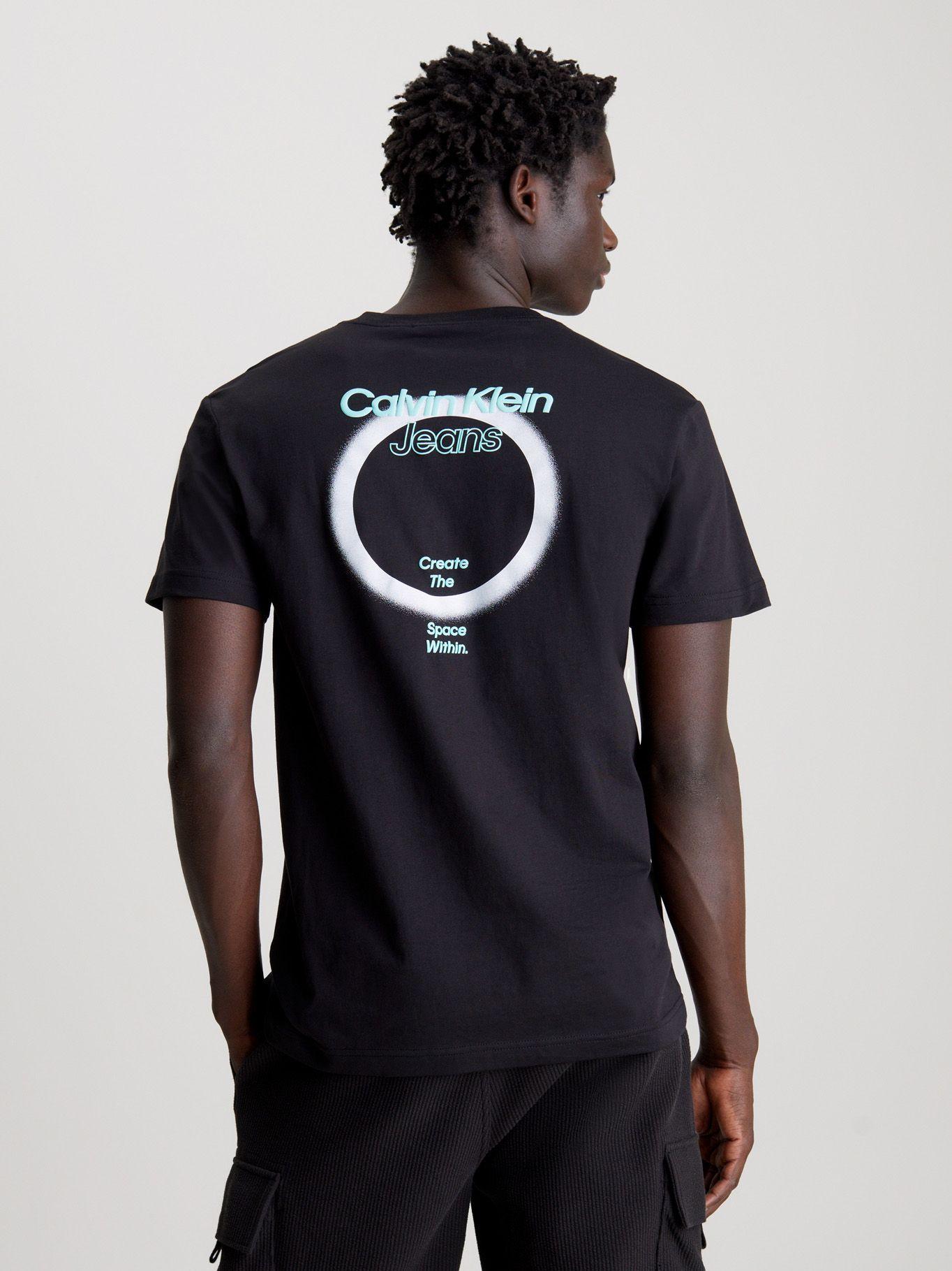 Polera Eclipse Graphic Negro Calvin Klein-2