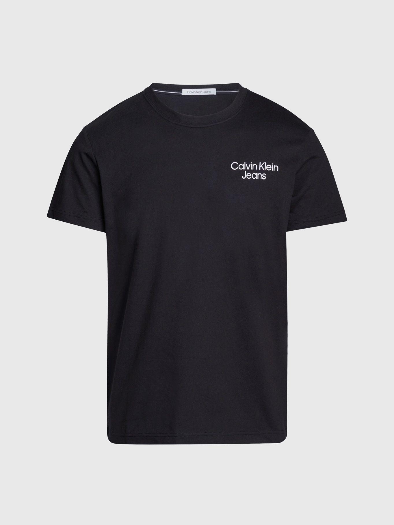 Polera Eclipse Graphic Negro Calvin Klein-4