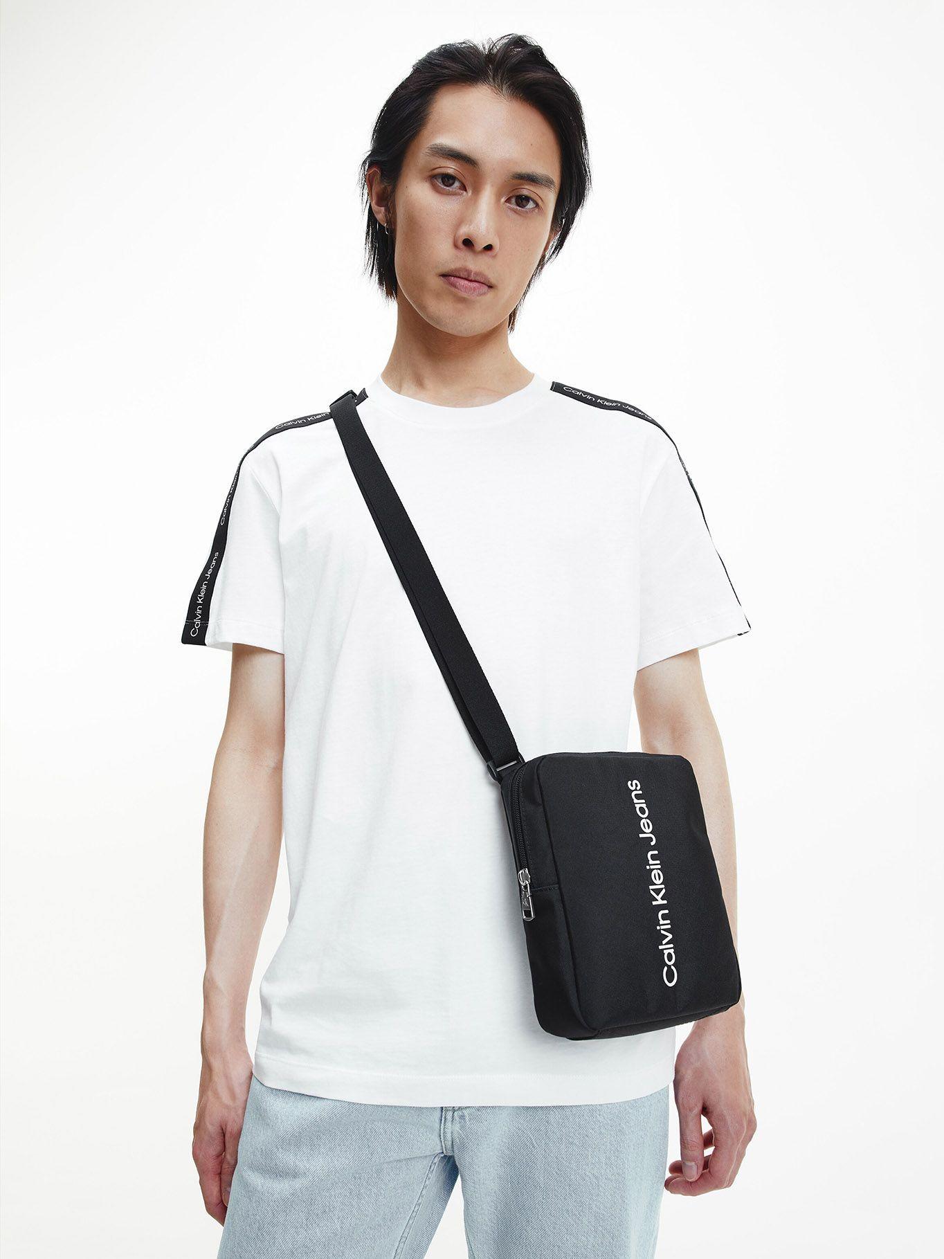 Polera Contrast Tape Blanco Calvin Klein-0