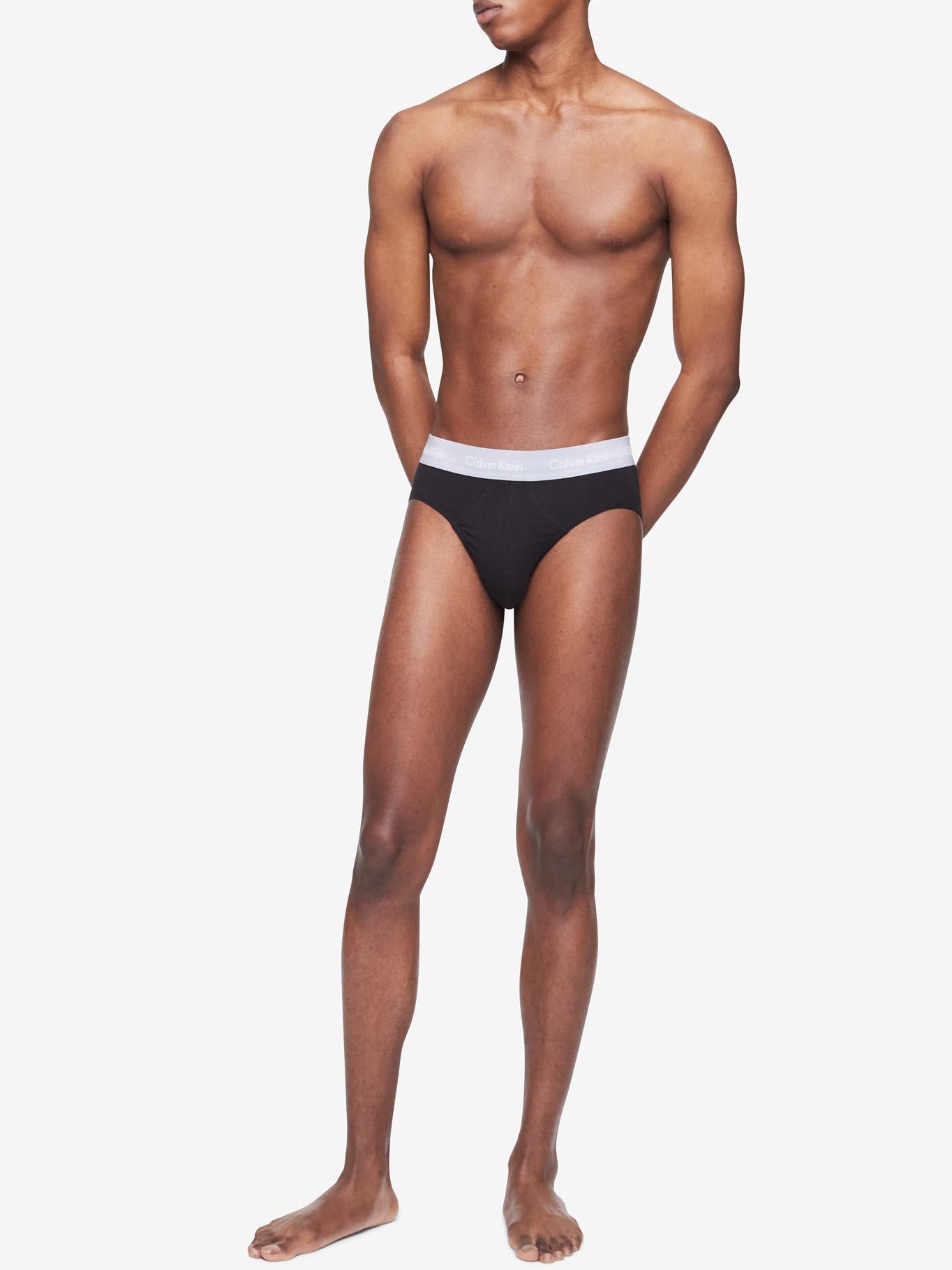 Pack de 3 slips - Cotton Stretch Negro Calvin Klein-2