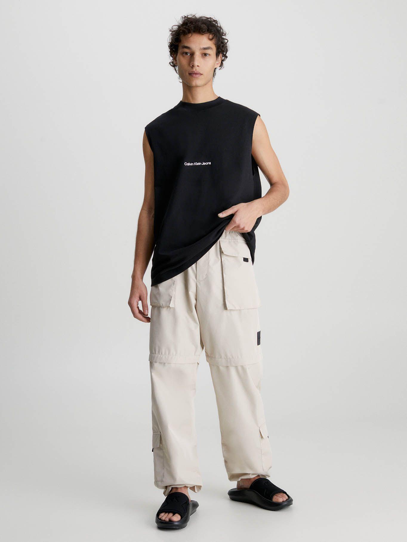 Camiseta holgada de tirantes Negro Calvin Klein-1