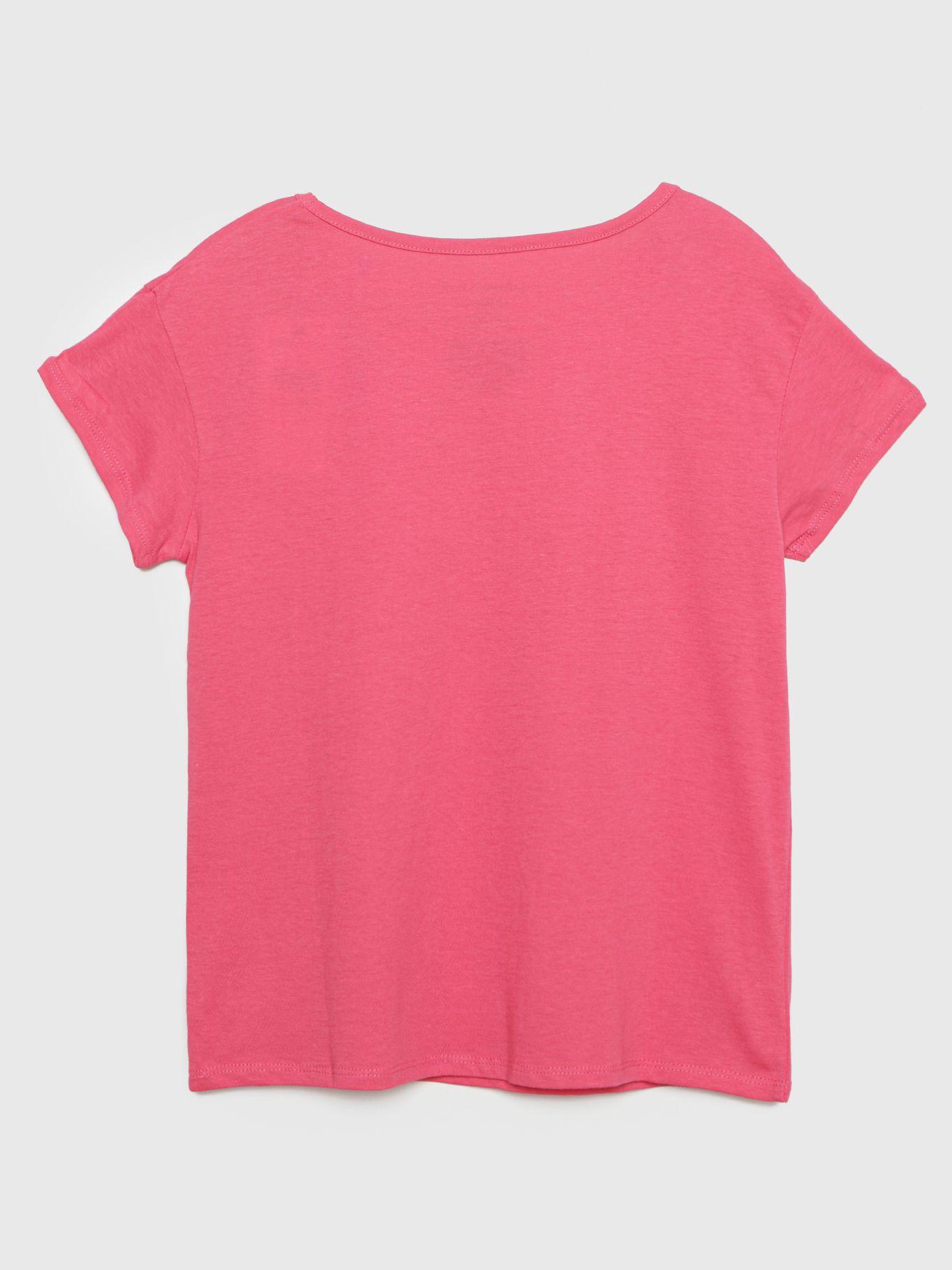 Polera Script Logo Rosa Calvin Klein-1