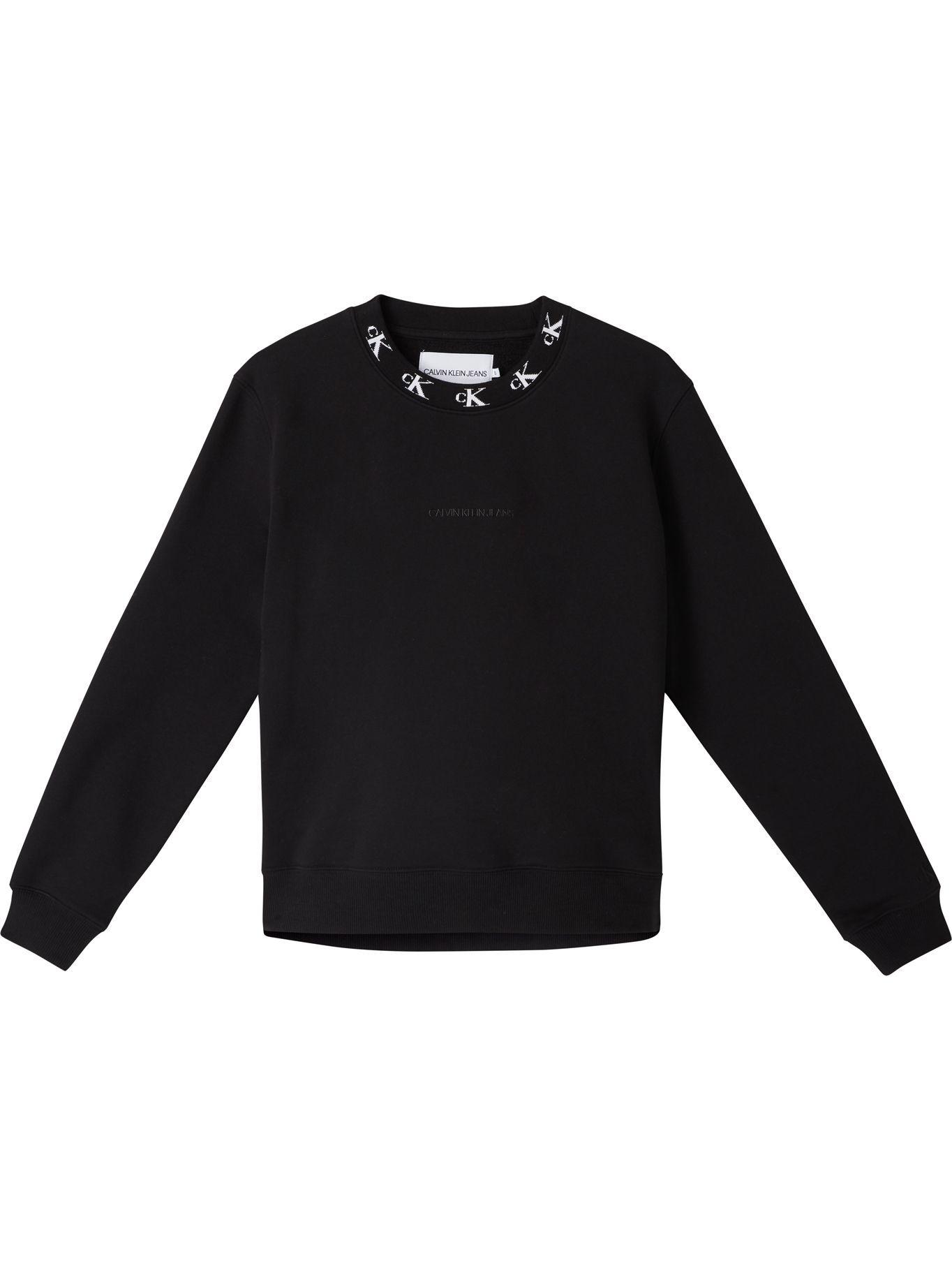Polerón CK Logo Trim Negro Calvin Klein-0