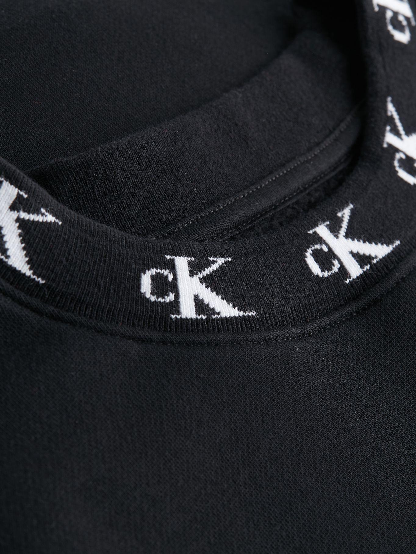Polerón CK Logo Trim Negro Calvin Klein-1