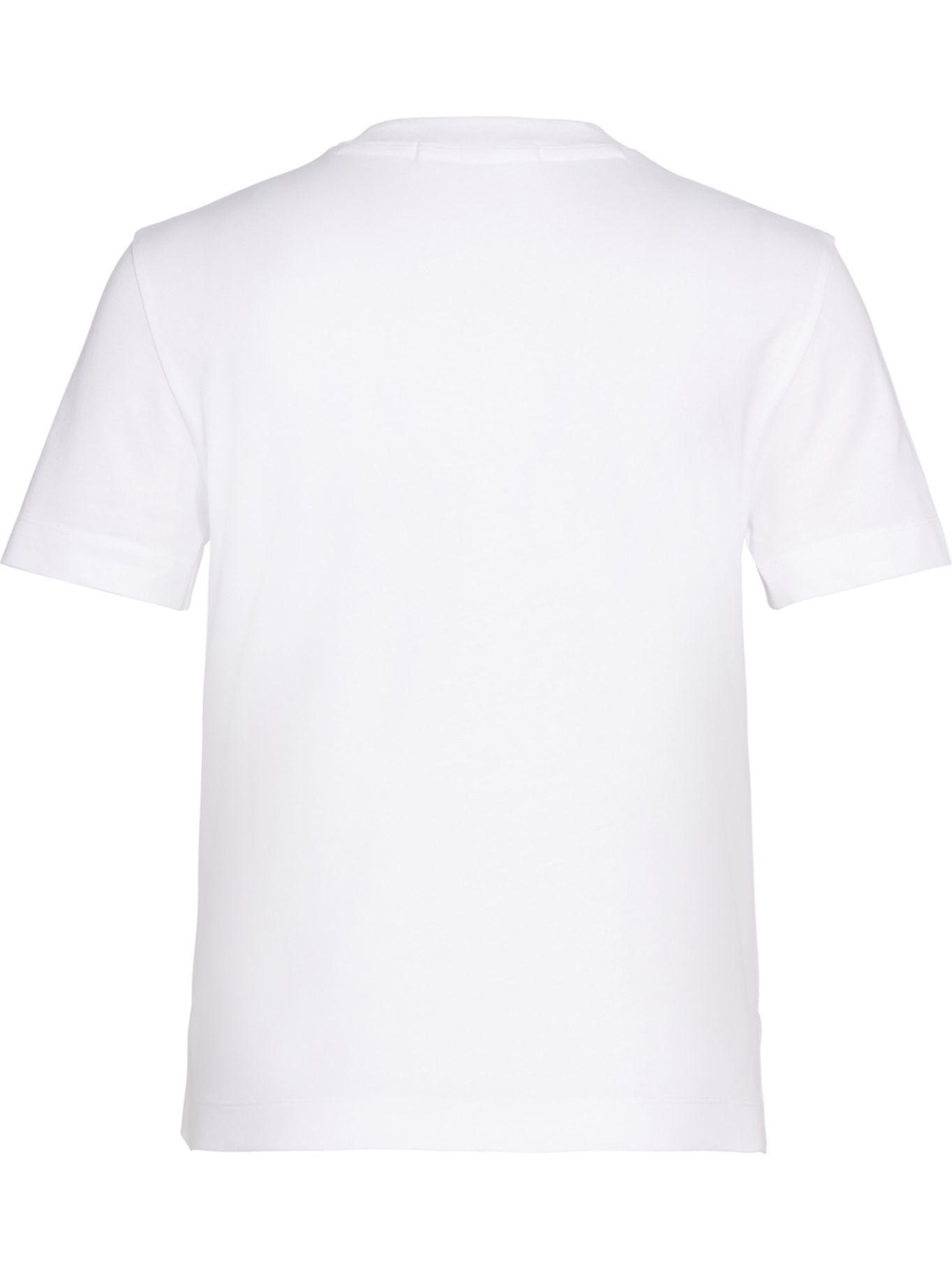 Polera Shrunken Blanco Calvin Klein-1