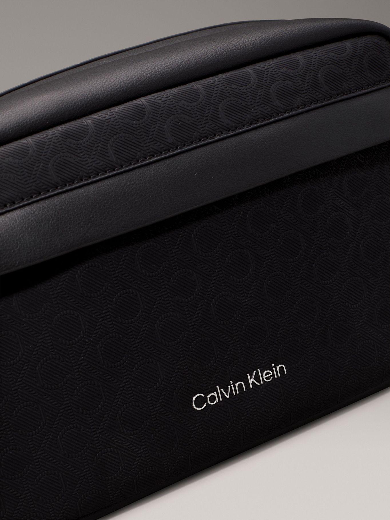 Neceser con logo Negro Calvin Klein-3