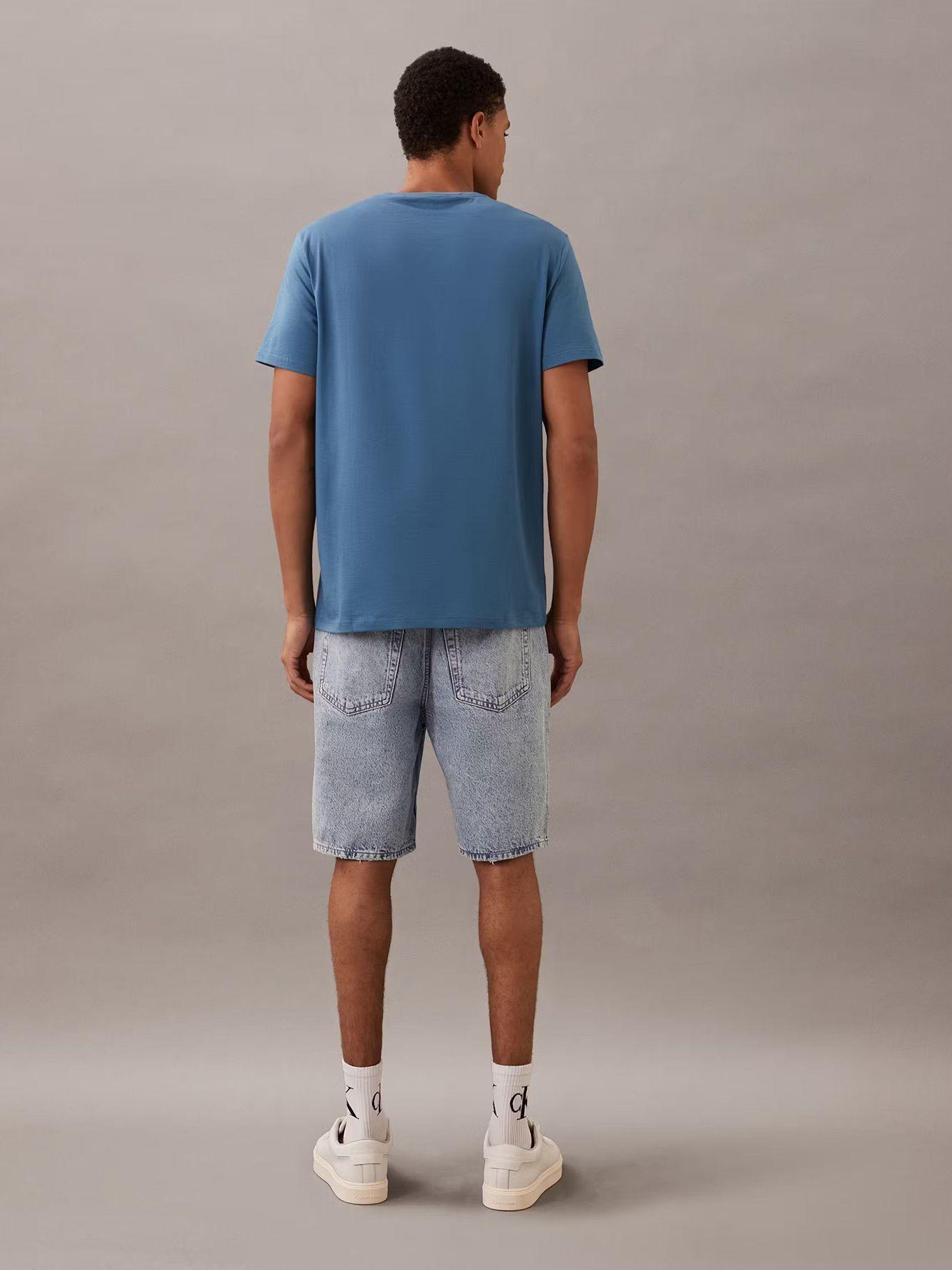 Polera Monogram Azul Calvin Klein-2