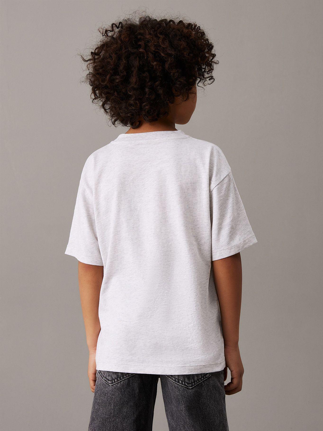 Polera Niño City Scene Relaxed Blanco Calvin Klein-2
