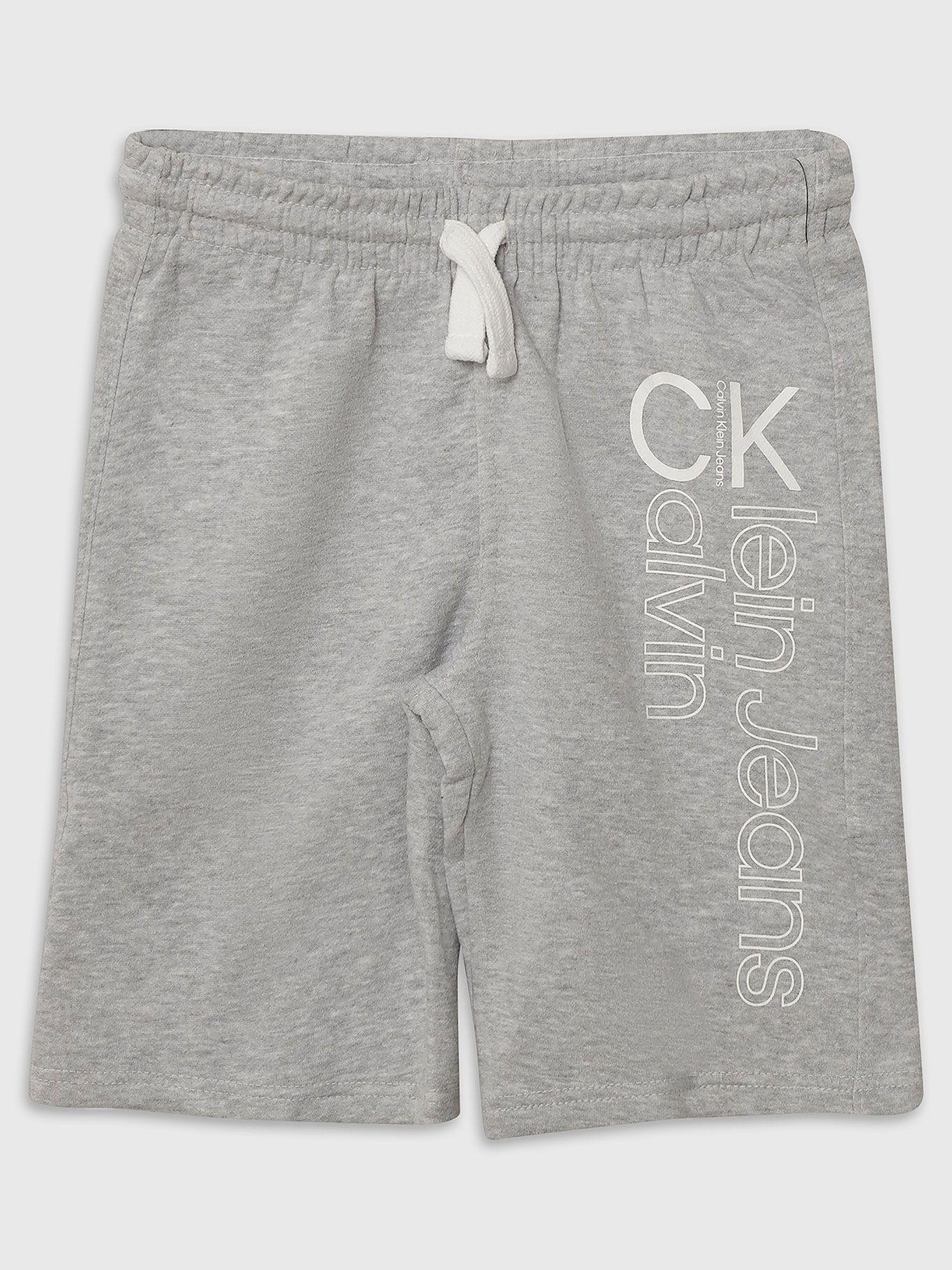 Short Niño Big Boys Logo Gris Calvin Klein-0