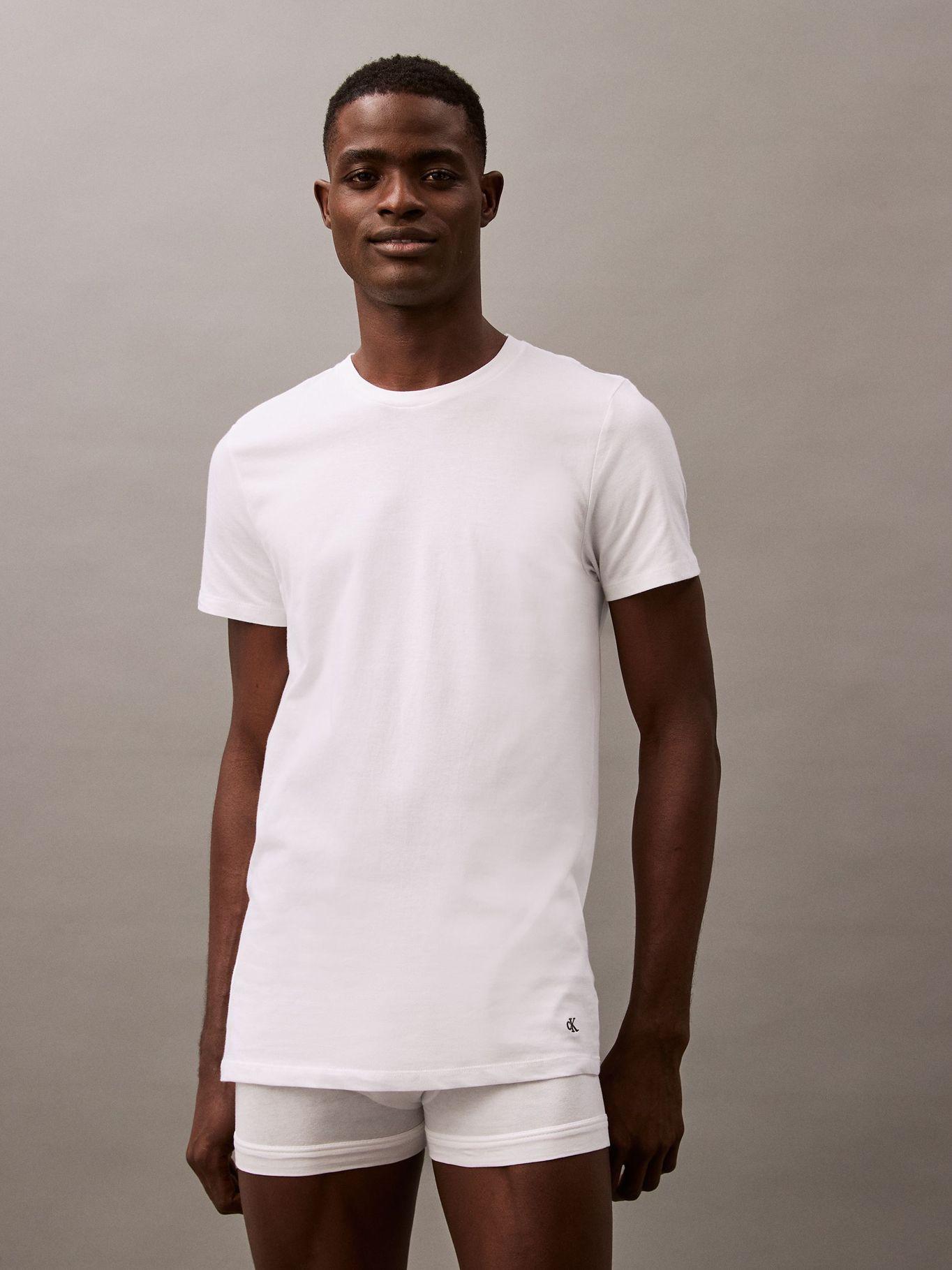 Pack 3 Camisetas Cuello Redondo Multicolor Calvin Klein-1