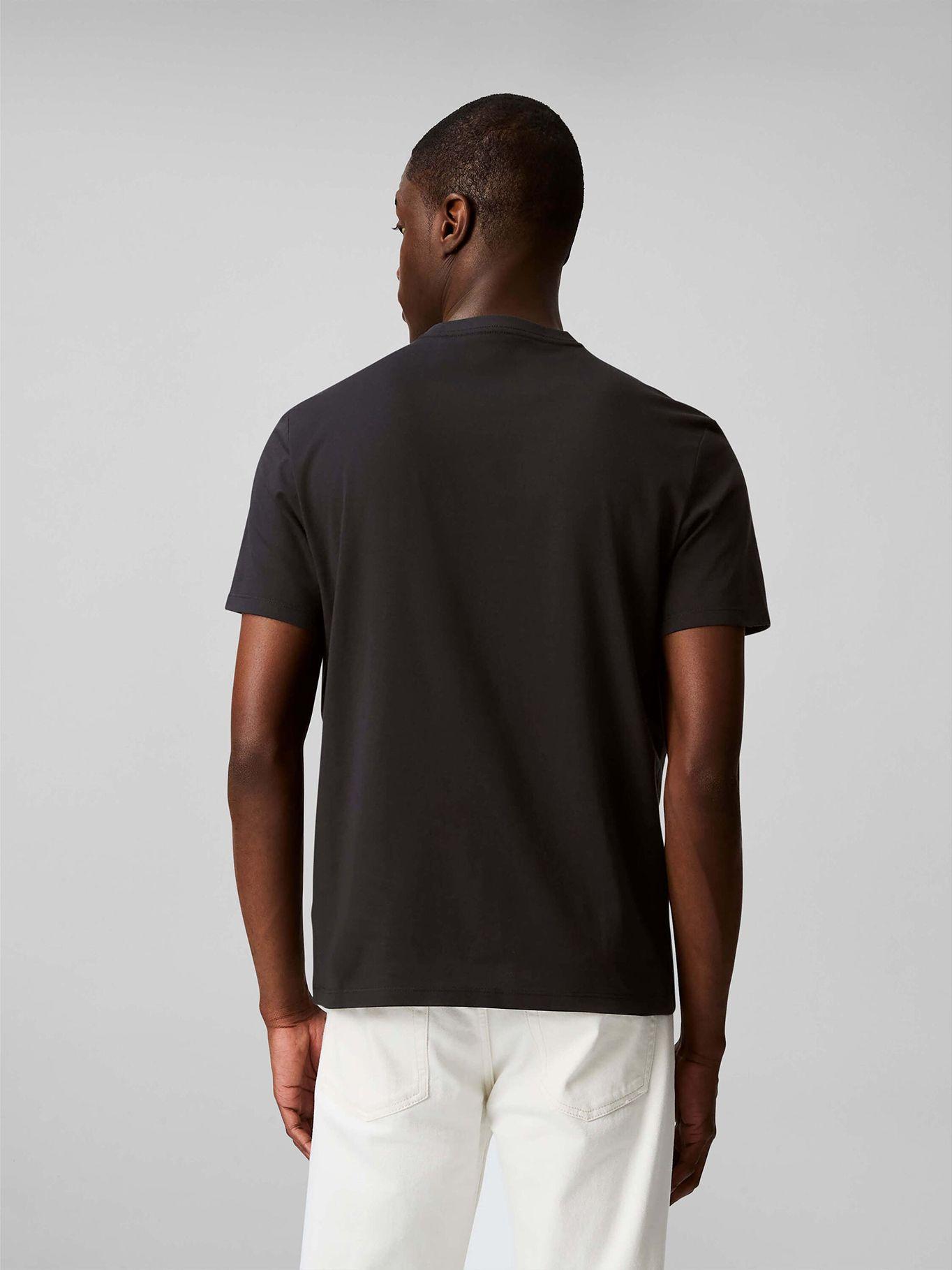 Polera Monogram Crew Negro Calvin Klein-2