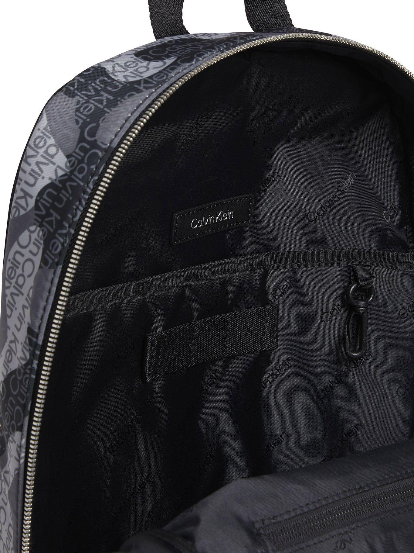 Mochila Urban Utility Camo Negro Calvin Klein-2