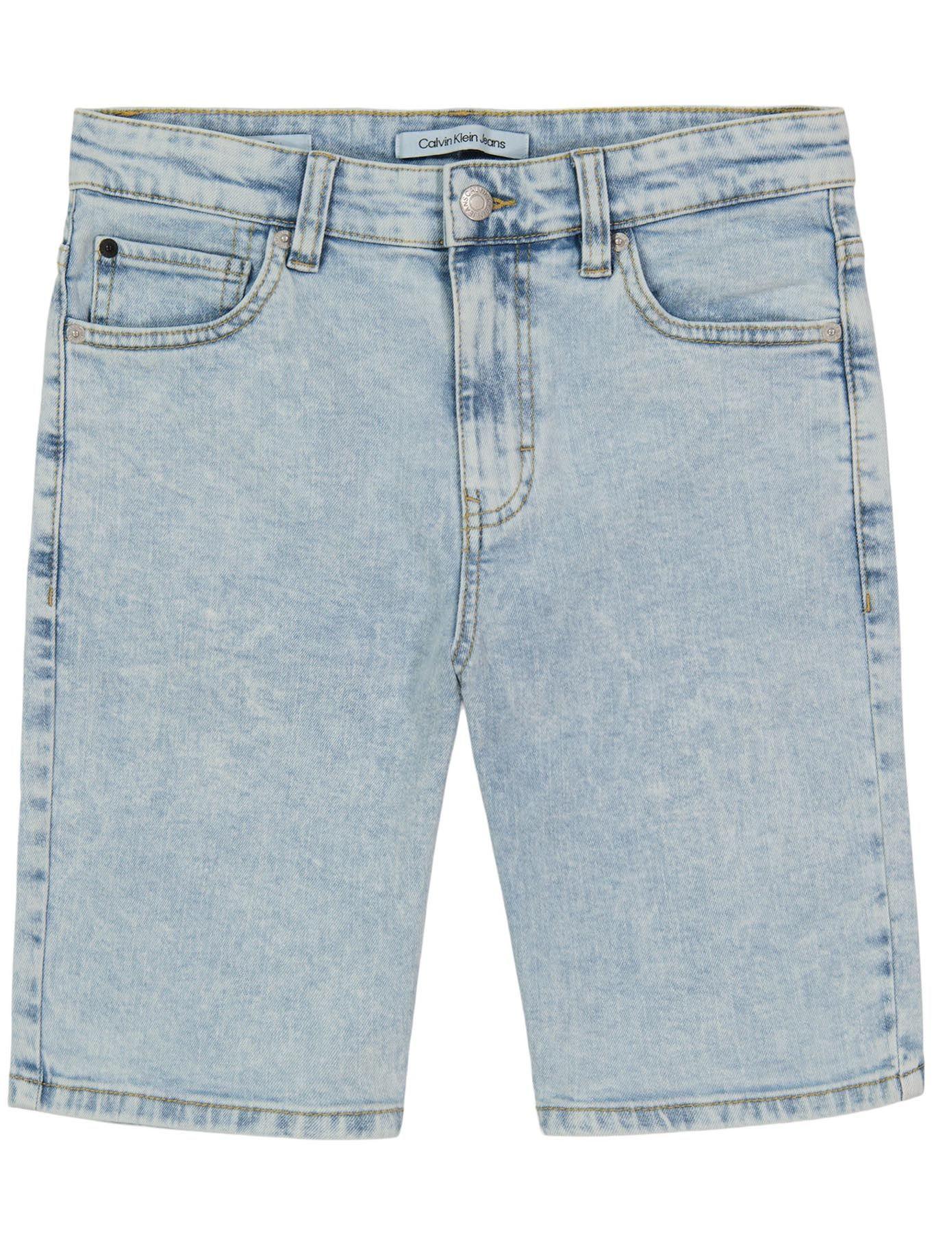Short Loose-Fit Denim Azul Calvin Klein-0