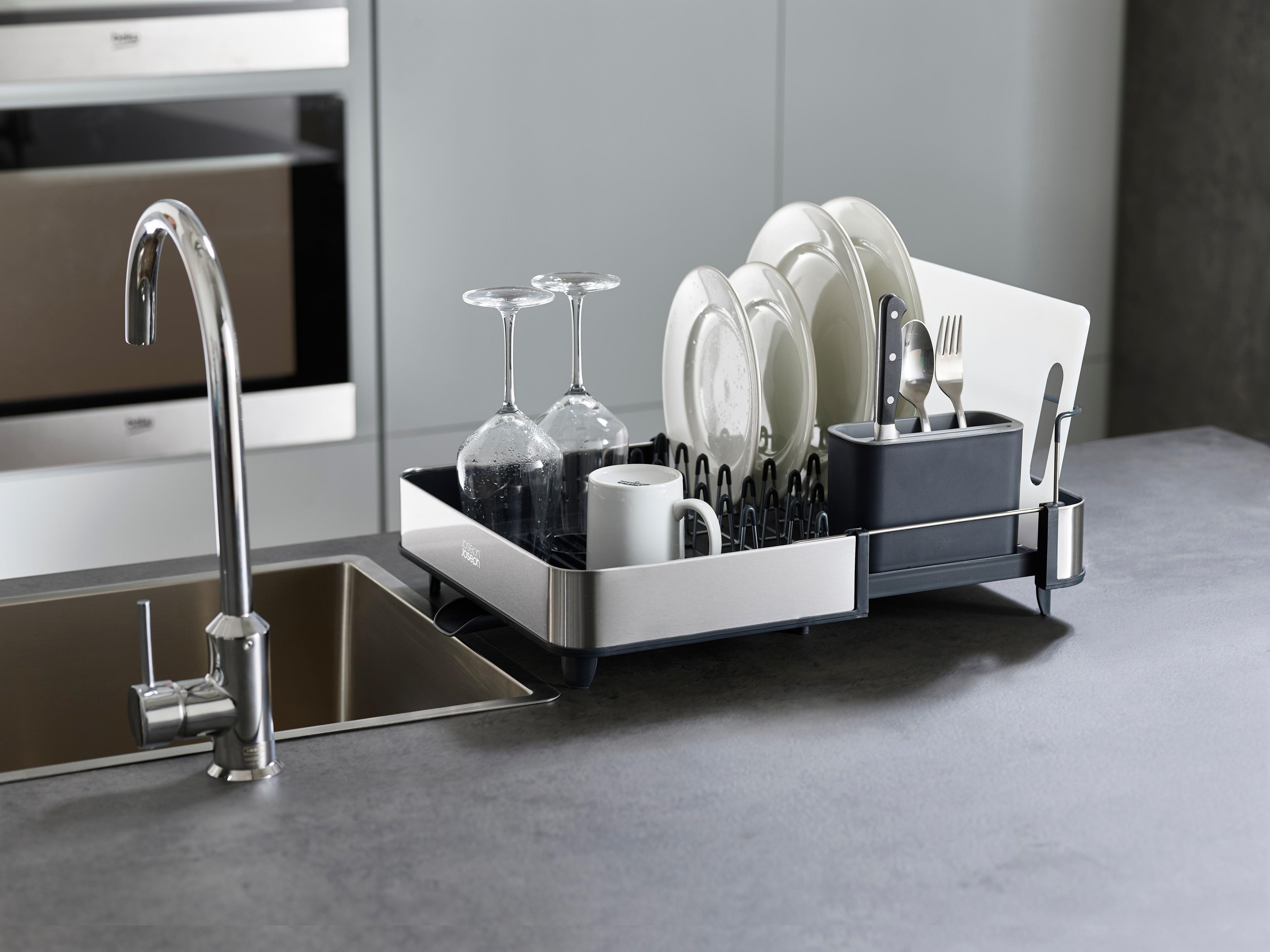 Secaplatos Extensible Joseph Joseph Acero Inox 1 Unid-2