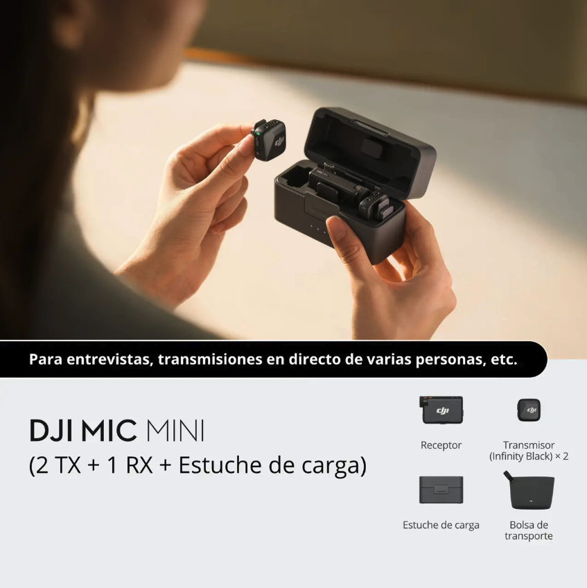 DJI Mic Mini 2 TX 1 RX Charging Case-1