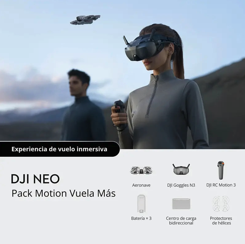 DJI Neo Fly More Combo Goggles N3 Con Motion 3-3
