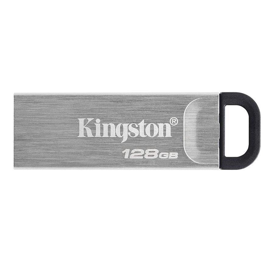 Pendrive Kingston Data Traveler Kyson 128gb Usb 3.2 Plateado-0