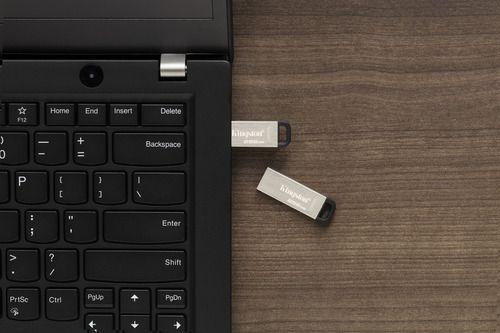Pendrive Kingston Data Traveler Kyson 128gb Usb 3.2 Plateado-2