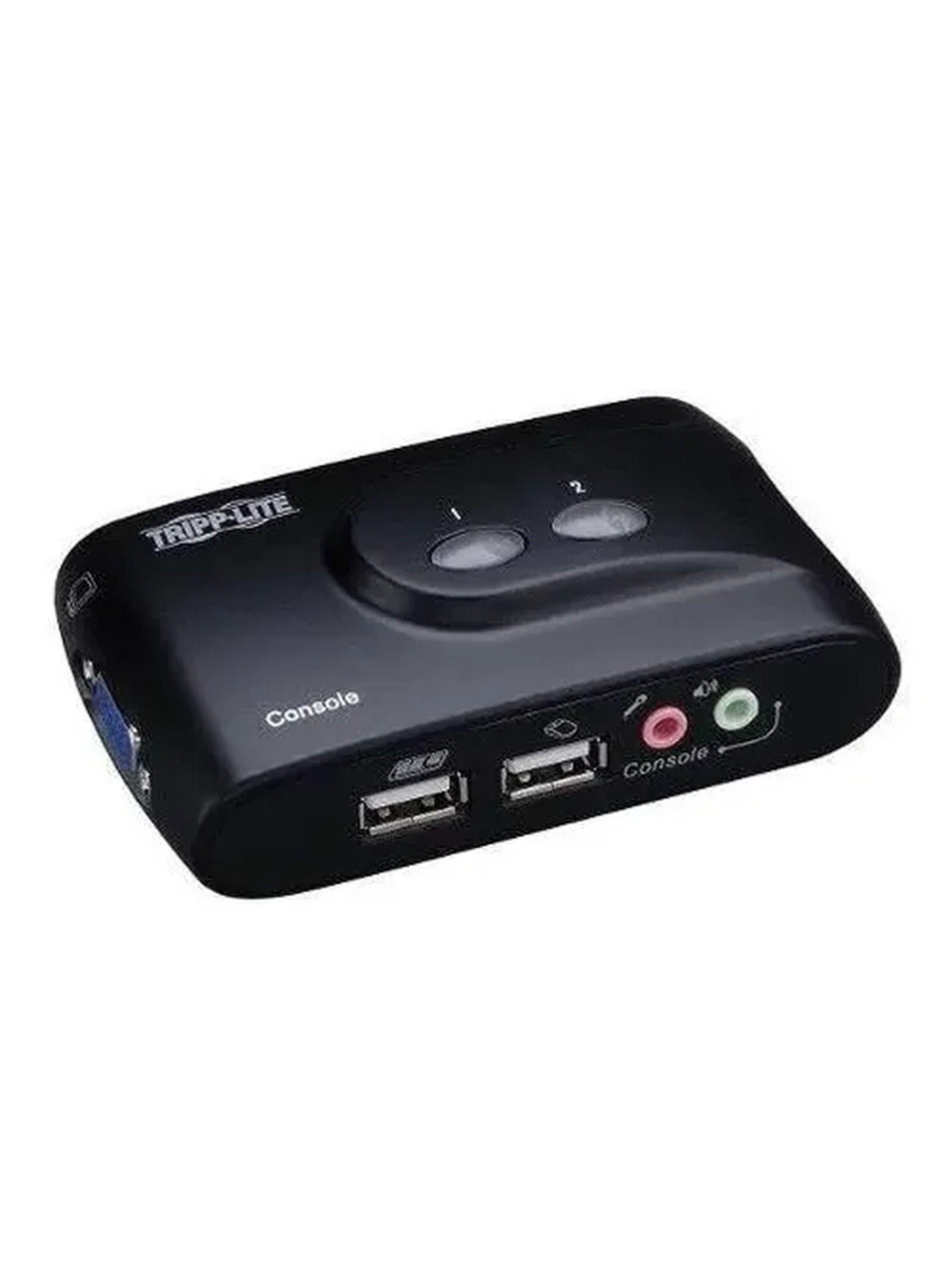Compact USB KVM Switch with Audio-2