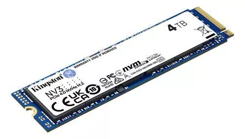 Ssd Kingston Nv3 4tb Pcie 4.0 Nvme M.2 2280 Azul-3