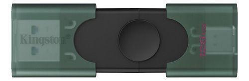 Kingston Datatraveler Duo 128gb Usb-a Y Usb-c 3.2 Gen1 Negro-0
