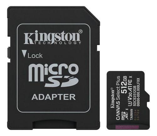 Tarjeta Memoria Micro Sd Kingston Canvas Select Plus 512gb-3