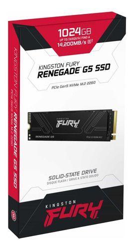 Ssd Interno Kingston Fury Renegade 1tb Alta Velocidad Negro-3